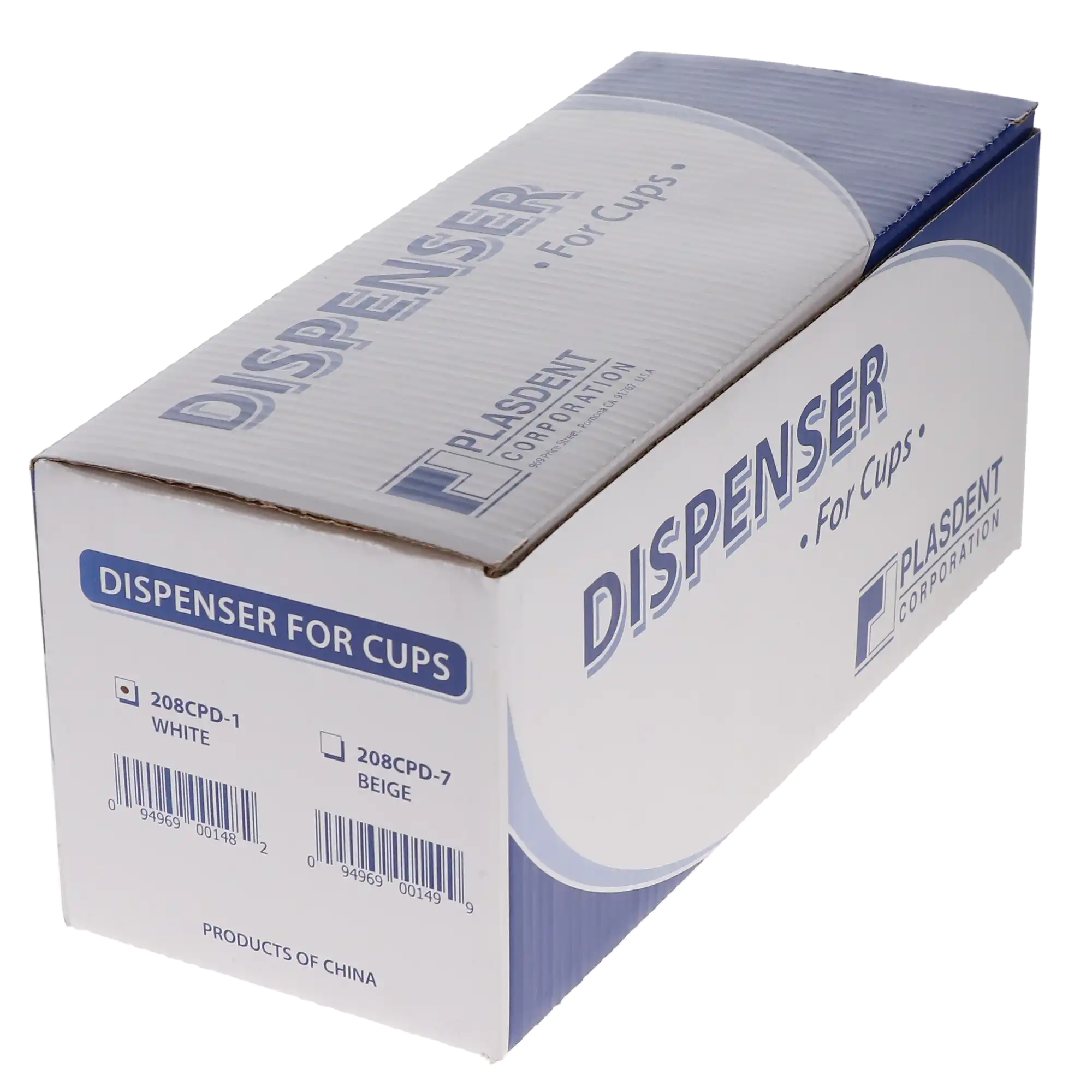 Plasdent Cup Dispenser, Wall Mount, White, For 5oz Cups, 208CPD-1 thumbnail 3