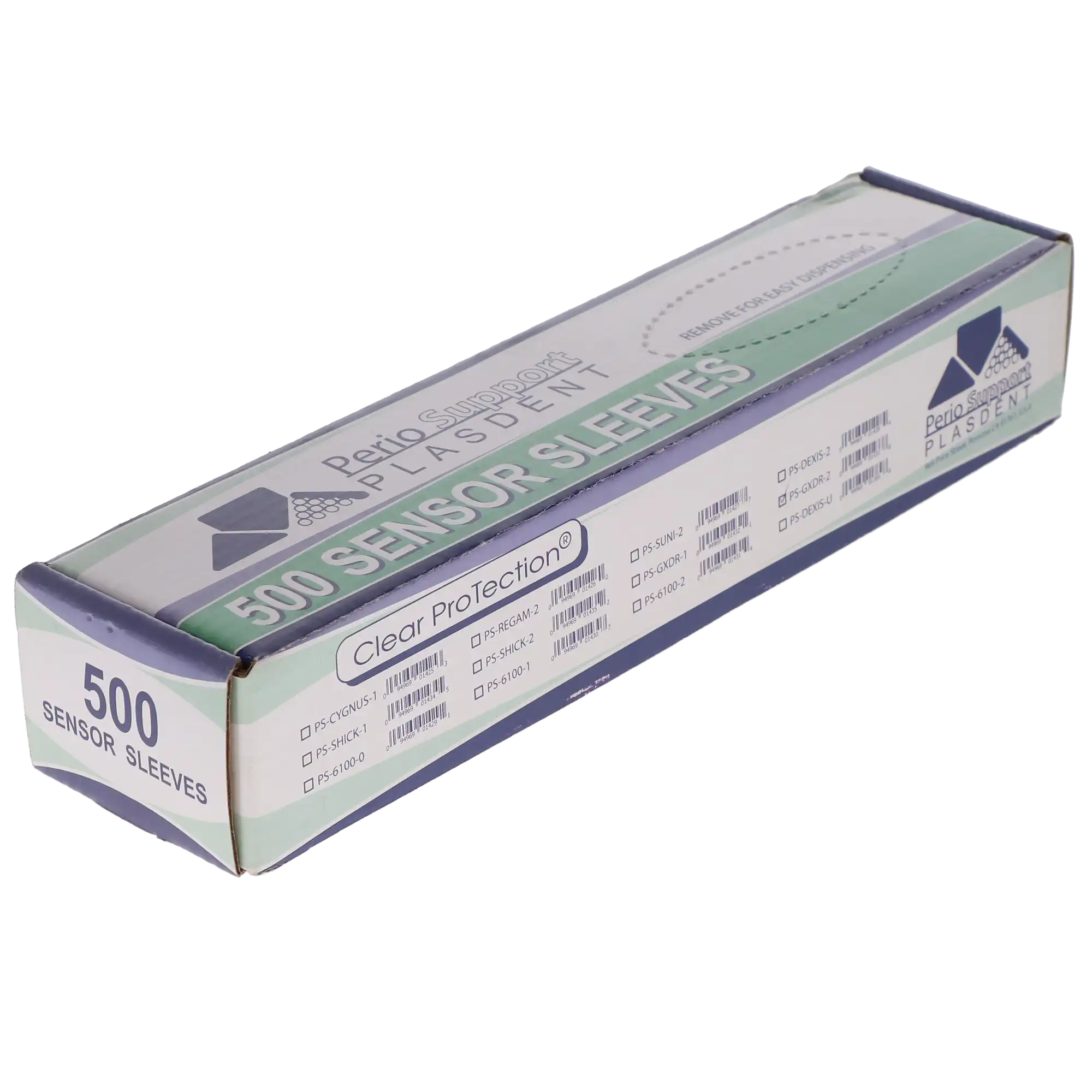 Digital Sensor X-Ray Sleeves / Covers, Gendex XDR # 2, Clear, 500/Pk, PS-GXDR-2 thumbnail 3