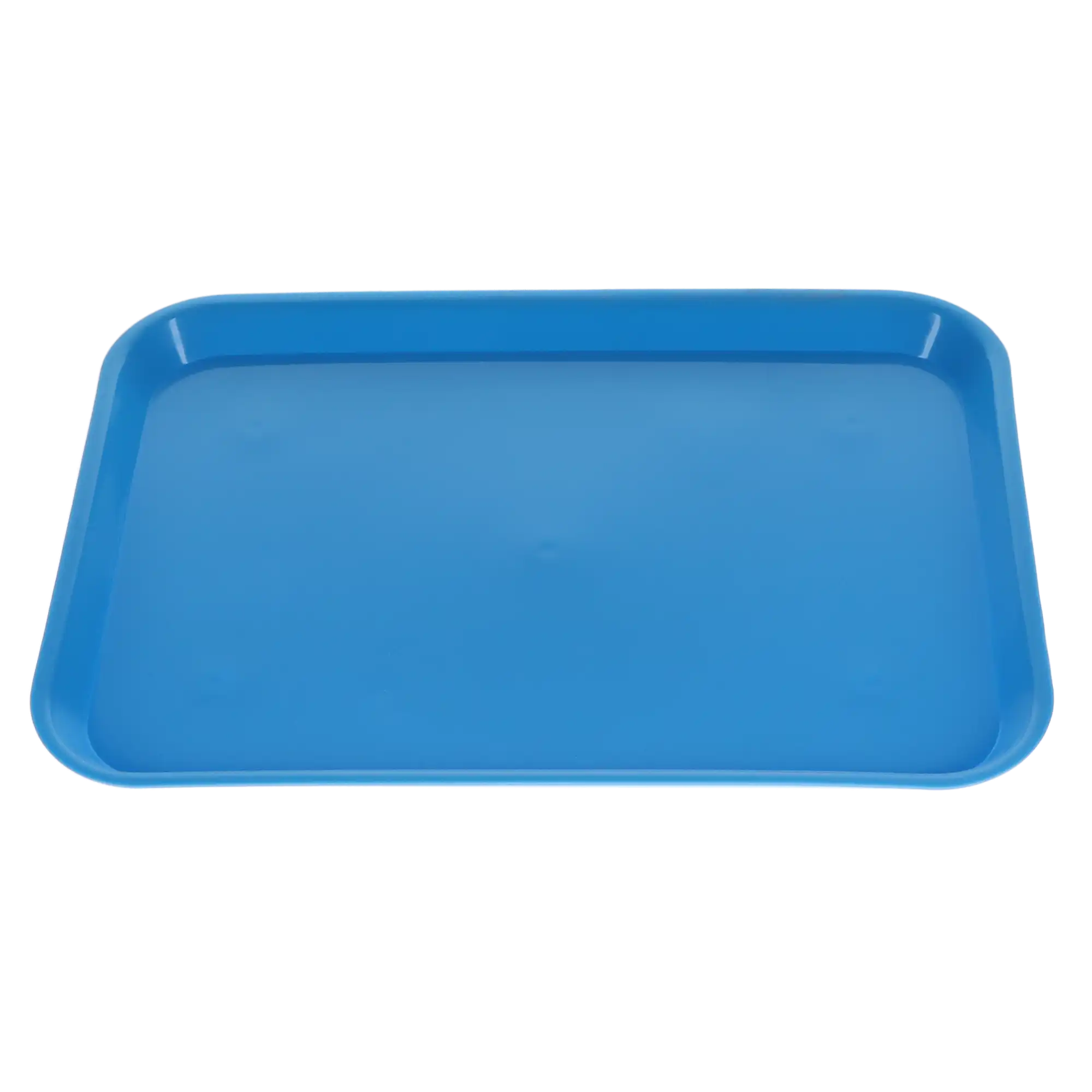 Plasdent Set-Up Plastic Flat Tray, Size B (Ritter), Neon Blue, 13-1/2" x 9-5/8" x 7/8", 1/Pk, 300BFS-2 thumbnail 2