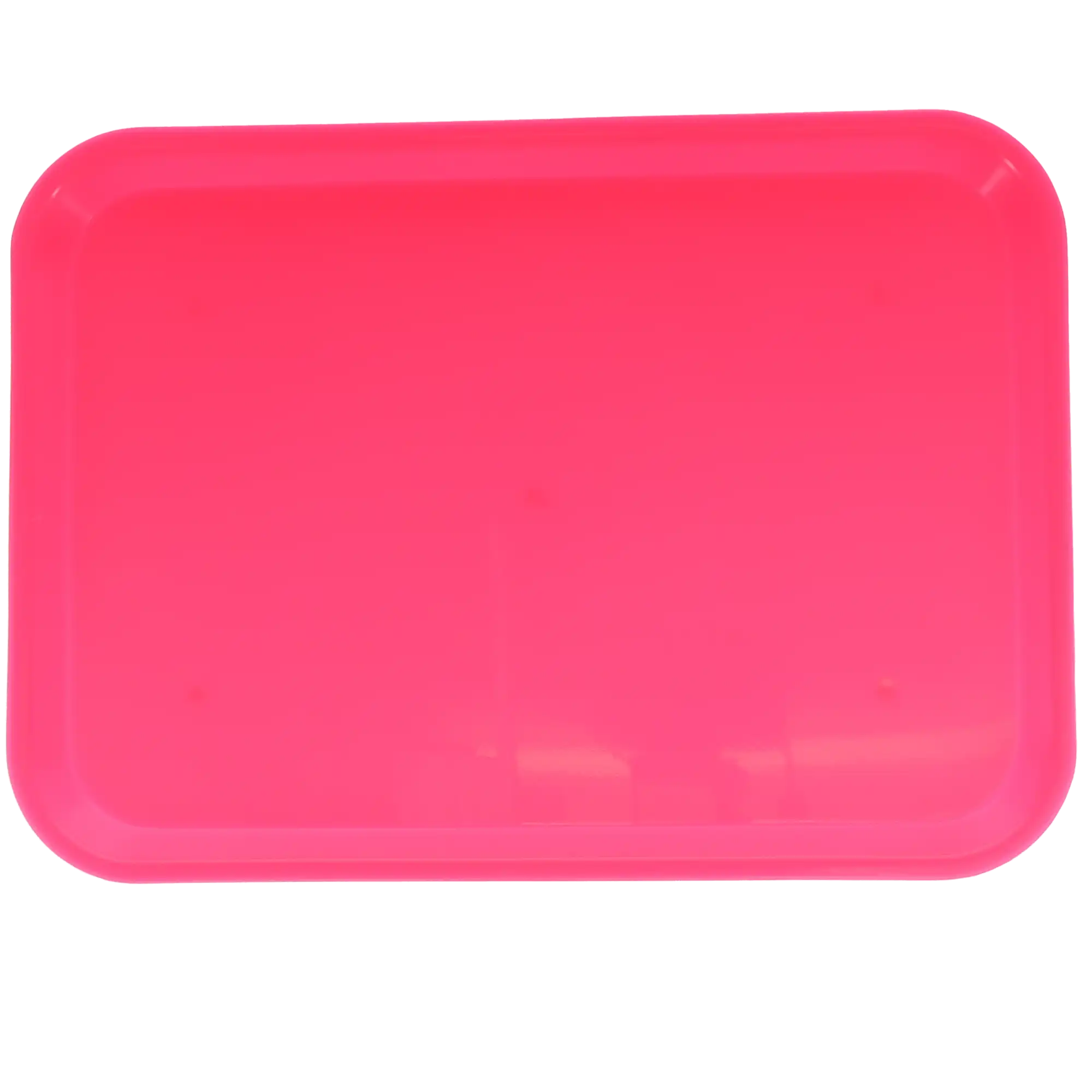 Plasdent Set-Up Plastic Flat Tray, Size B, Neon Pink, 13-1/2" x 9-5/8" x 7/8", 1/Pk, 300BFS-6 thumbnail 5