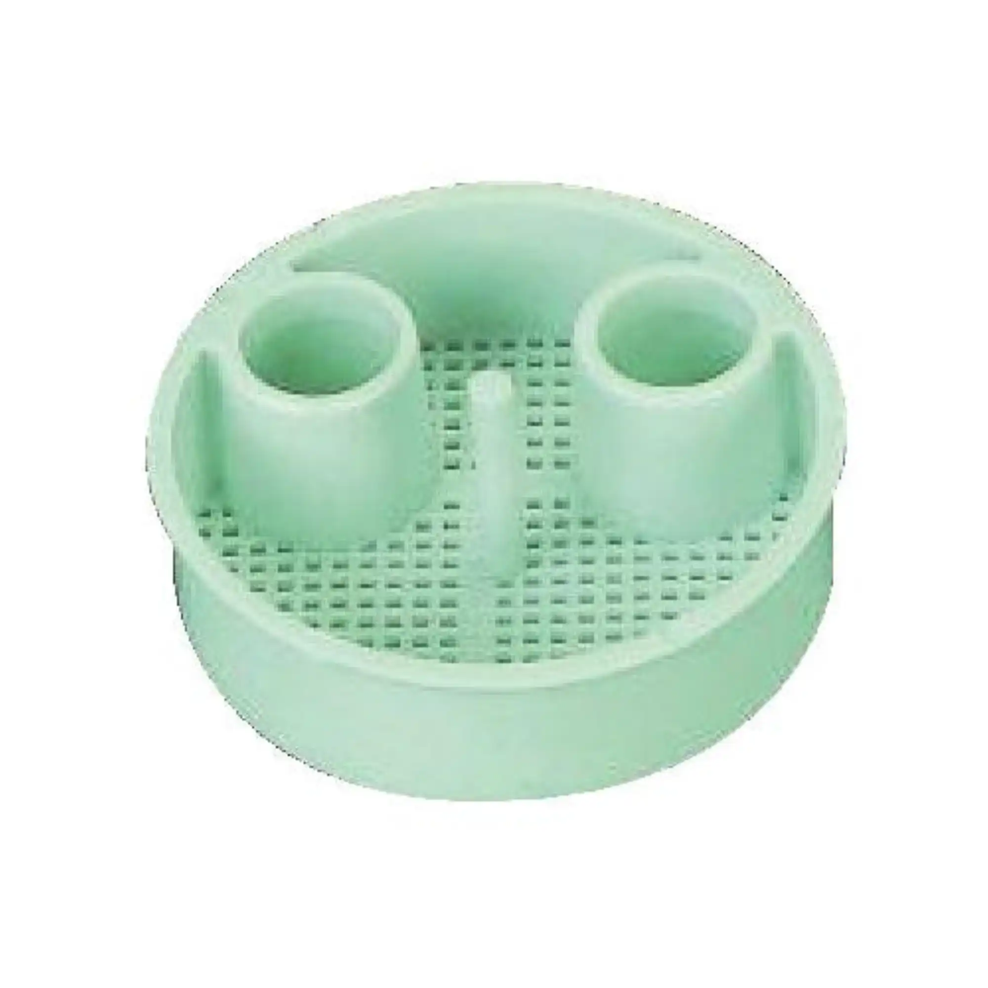 Plasdent Screen-4-Vac Disposable Evacuation Traps, Green, 1-7/8" Diameter, 144/Box, #5503 - Plasdent - Green Std Dis Trap 144Pcs/Bx, G8178-3 - Image 1