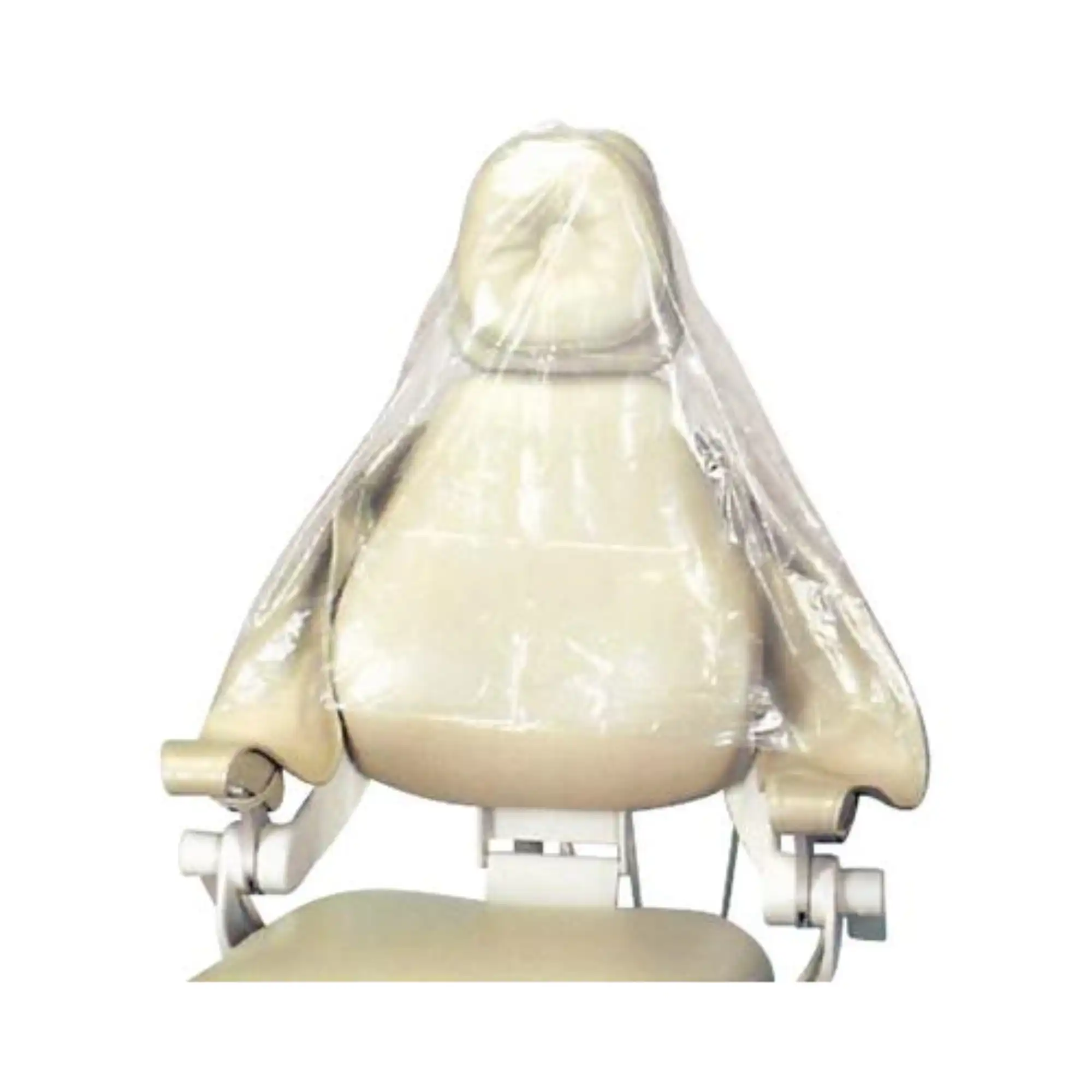 Plasdent Half Chair Cover Sleeves, Clear, 27.5" x 24", 225/Box, PS3800 thumbnail 6