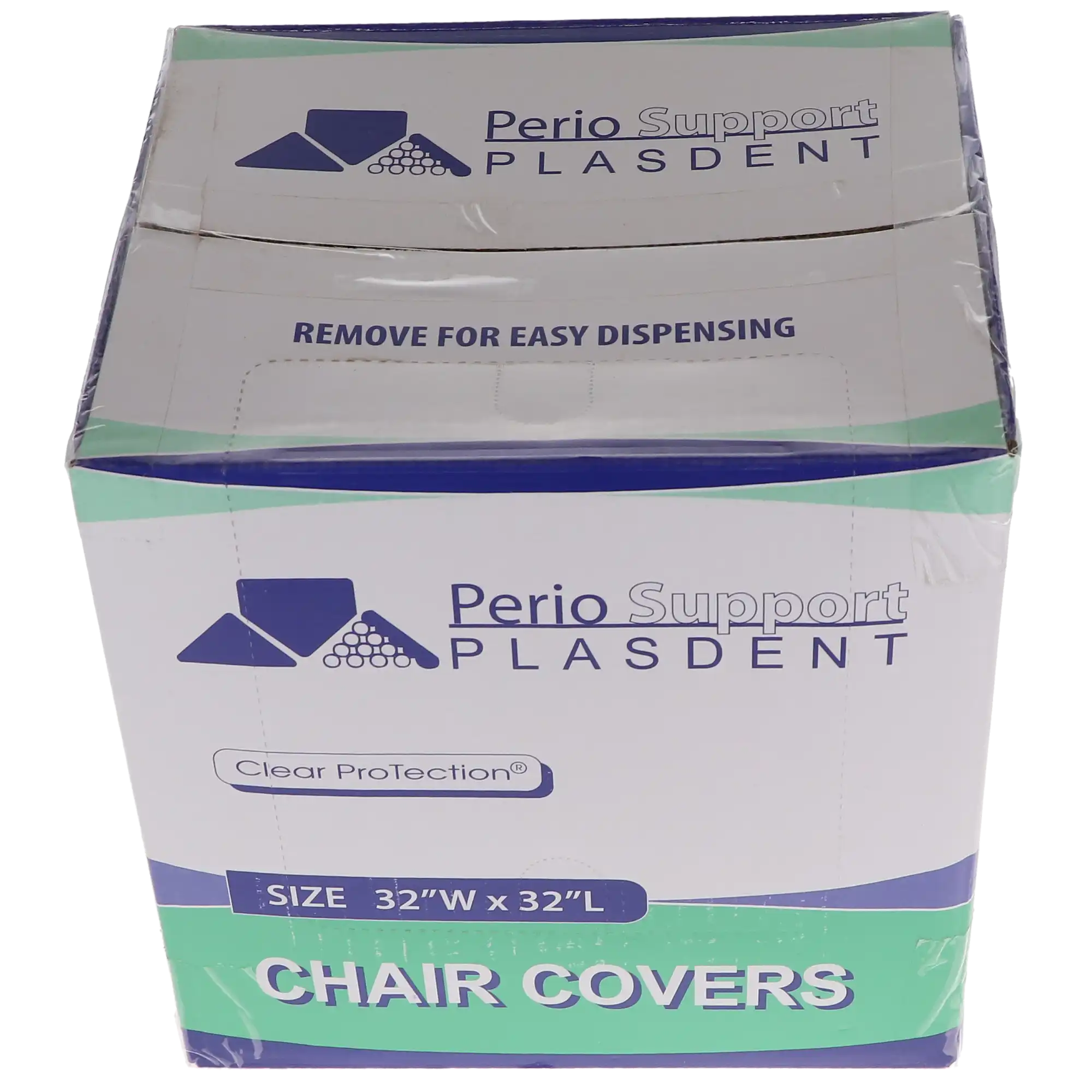Plasdent Wide Half Chair Cover Sleeves, Clear, 32" x 32", 200/Box, PS3825 thumbnail 7