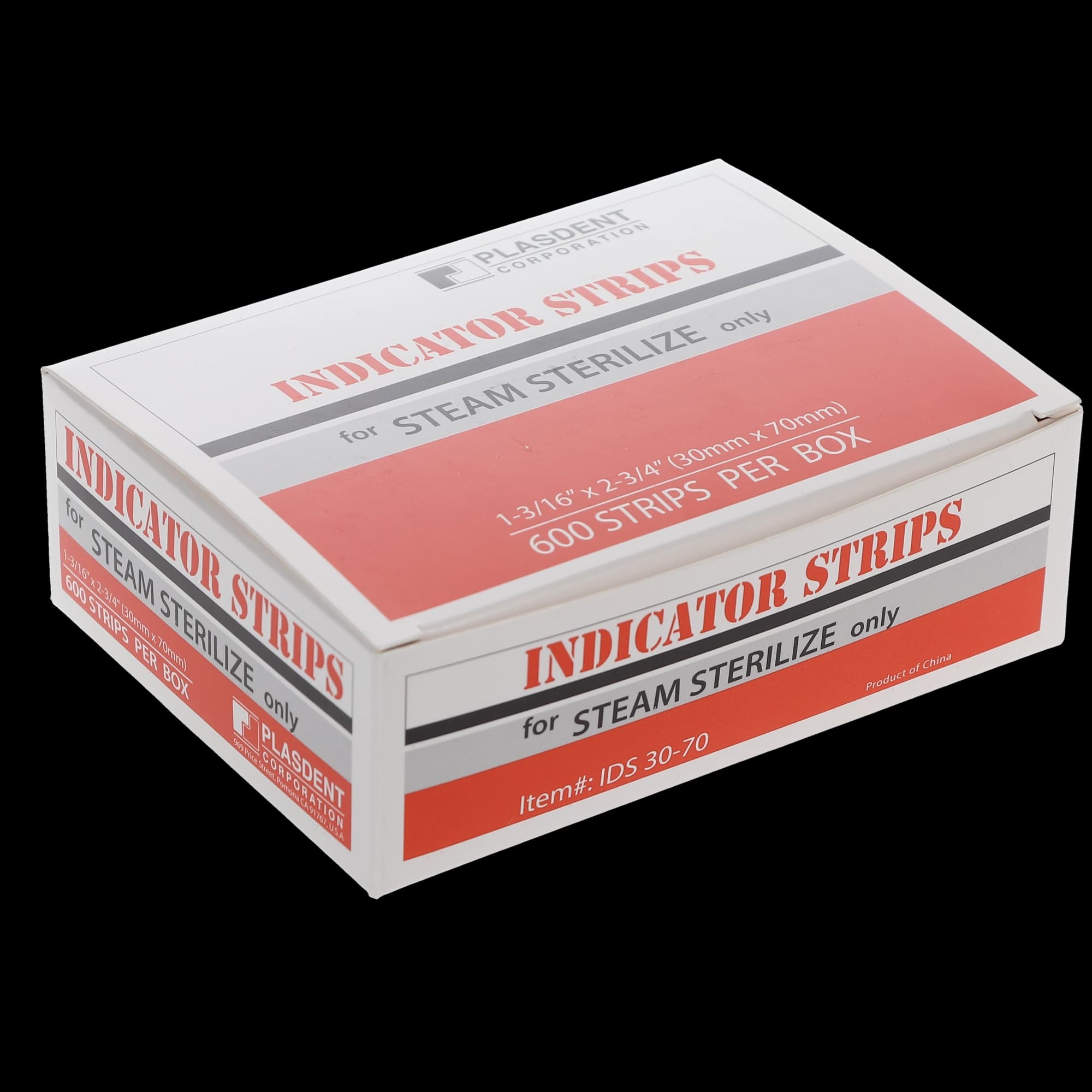 Plasdent Steam Sterilization Indicator Strips, Type 4, 1-3/16" x 2-3/4", 600/Box, IDS30-70 thumbnail 6