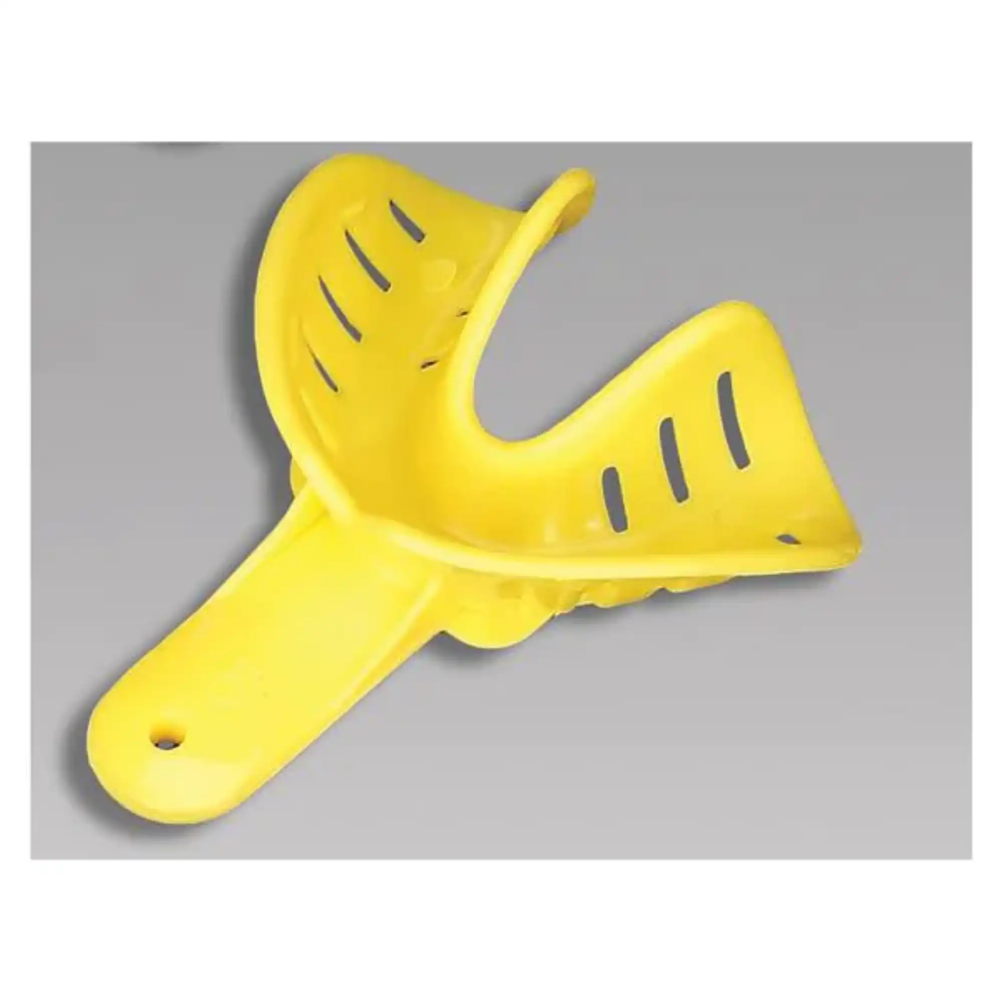 Excellent-Colors Disposable Ortho Impression Trays, #5 Medium Adult Lower, Yellow, Perforated, 25/Pk, ITO-5L thumbnail 2