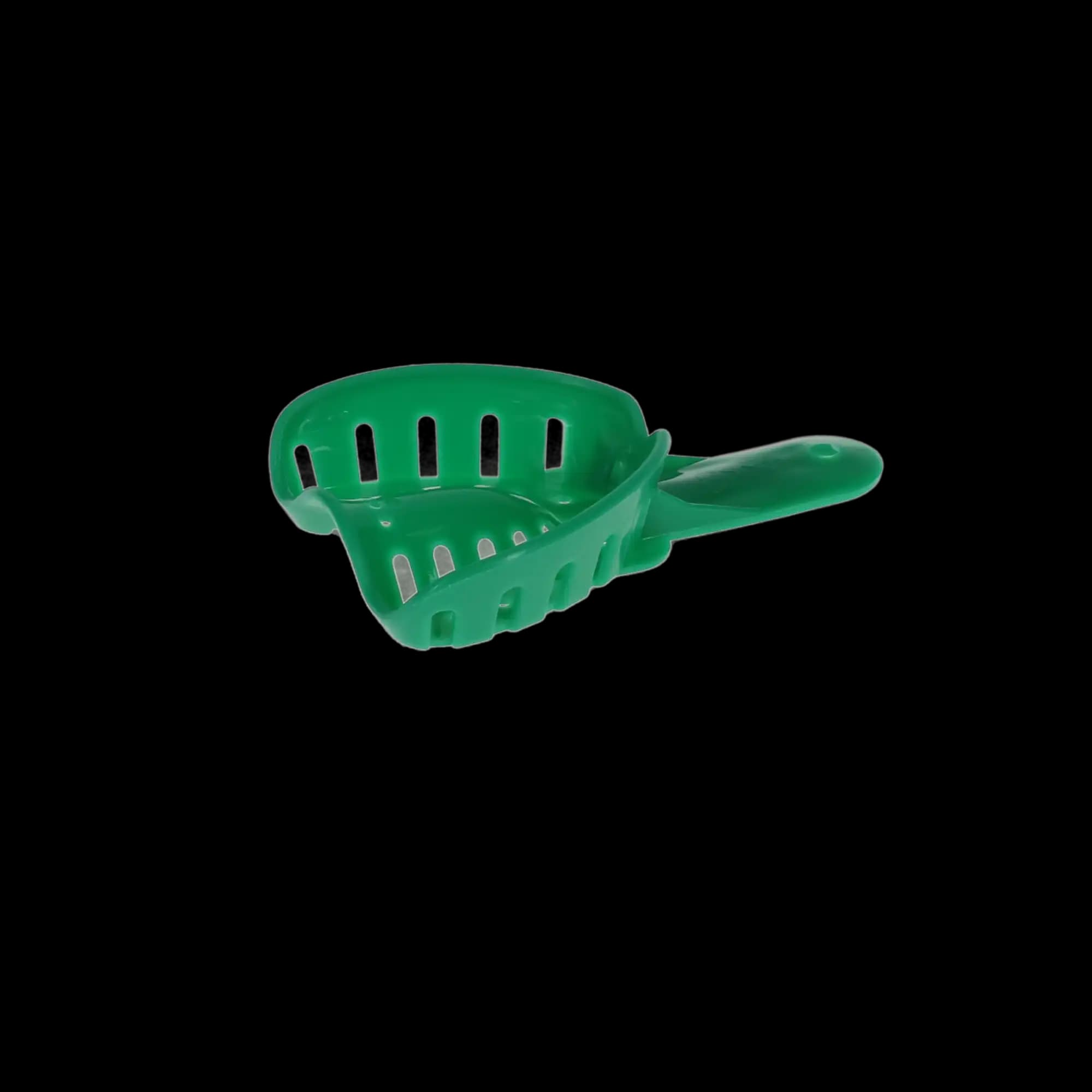 Excellent-Colors Ortho Impression Trays, Perforated, Adult Small Upper #4, Green, 25/Pk, ITO-4U thumbnail 3