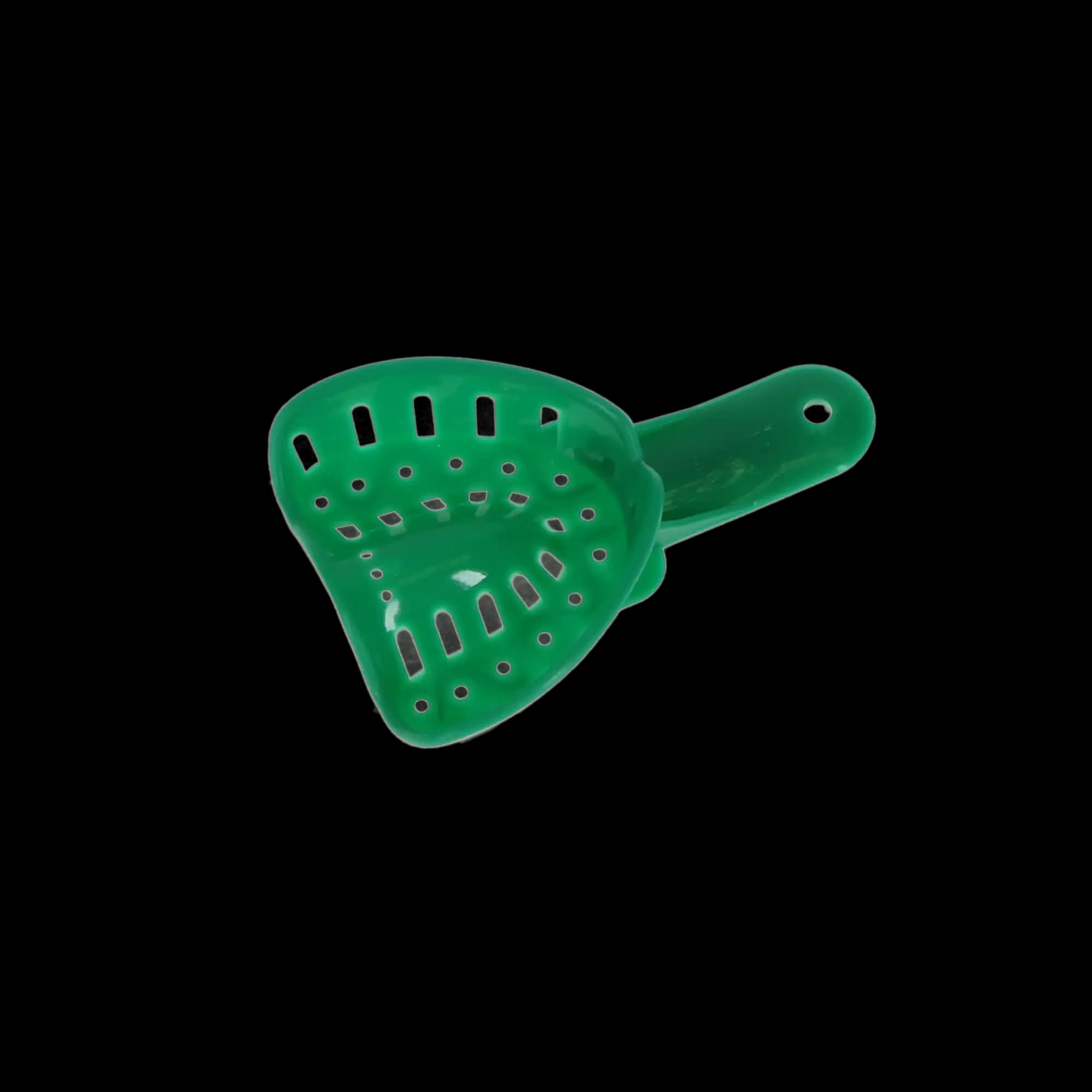 Excellent-Colors Ortho Impression Trays, Perforated, Adult Small Upper #4, Green, 25/Pk, ITO-4U thumbnail 4