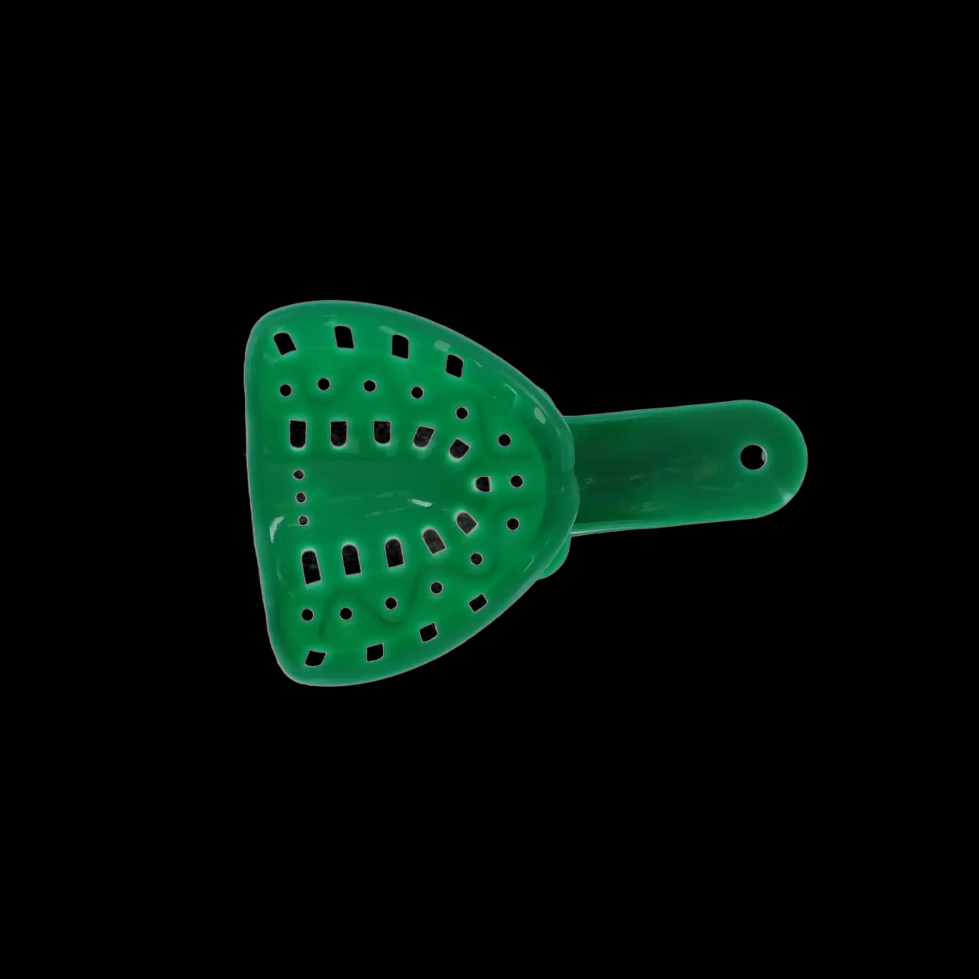 Excellent-Colors Ortho Impression Trays, Perforated, Adult Small Upper #4, Green, 25/Pk, ITO-4U thumbnail 6