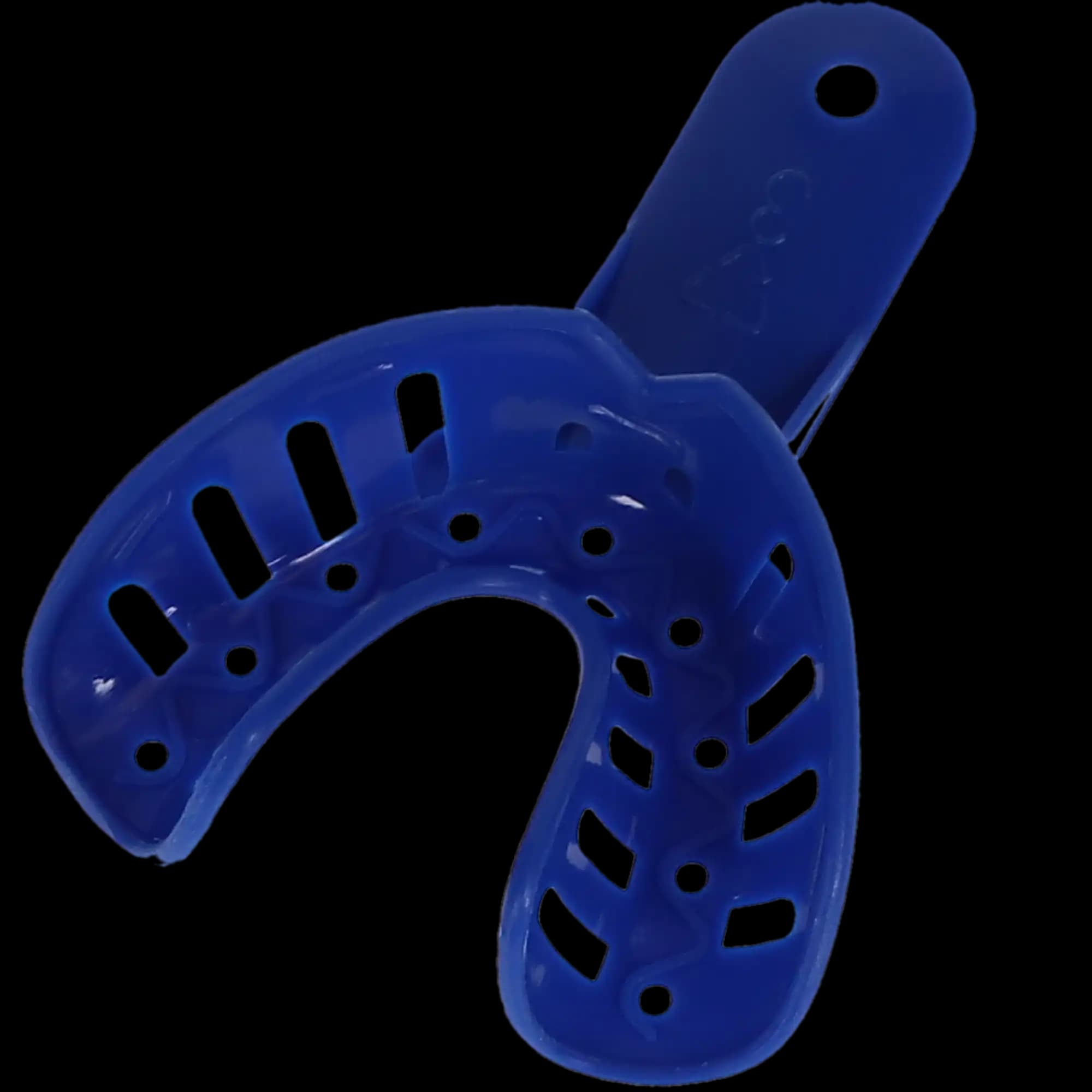 Excellent-Colors Ortho Impression Trays, Child, Lower #3, Large, Blue, Perforated, Disposable, 25/Pk, ITO-3L thumbnail 4