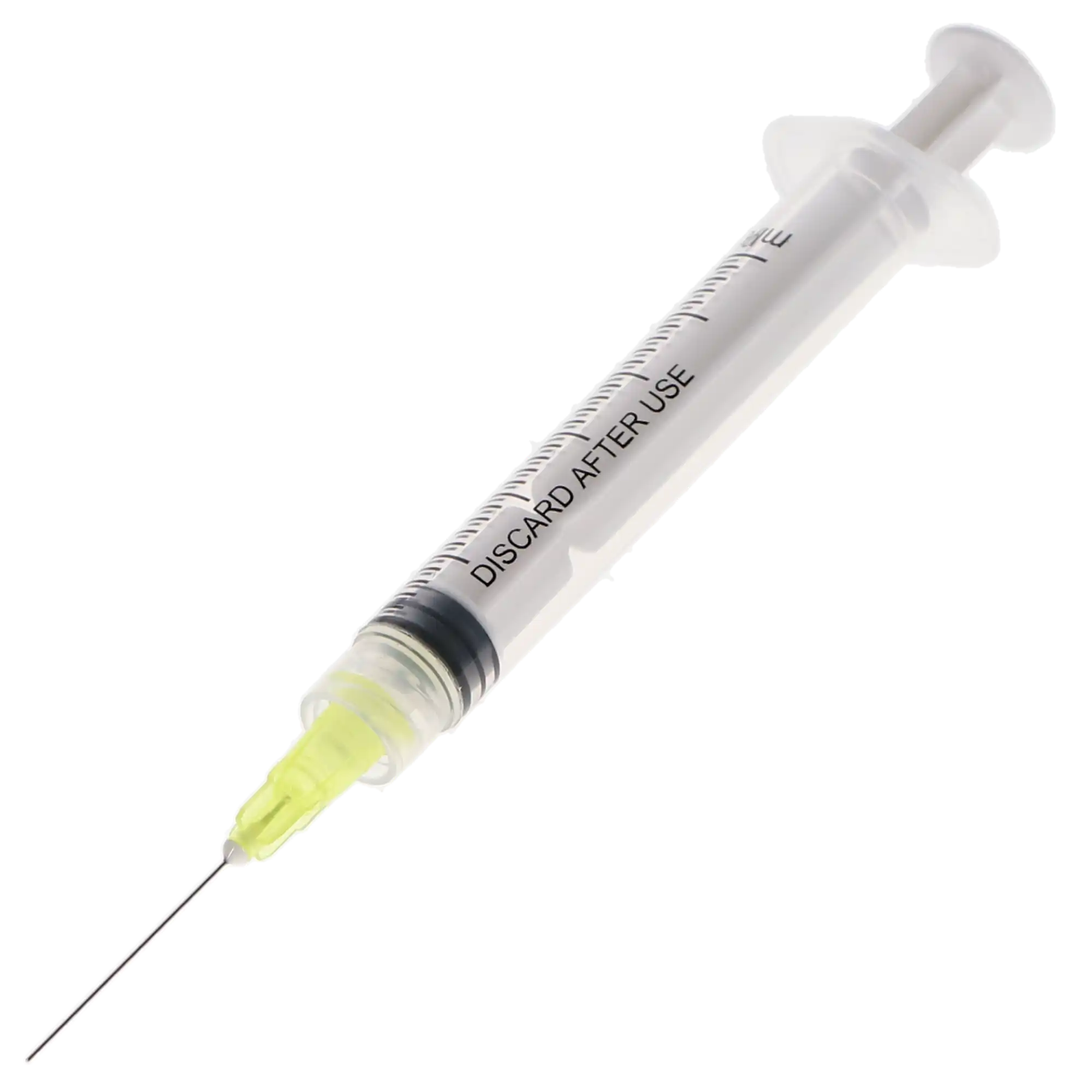 Probevac Pre-Tipped Irrigator Syringes, Max-i-Probe-Style Closed-End Needles, 3 cc, 27 Ga, Yellow, 100/Box, INT-PPT0327 - Probevac Pre-Tipped Irrigator Syringes, Max-i-Probe-Style Closed-End Needles, 3 cc, 27 Ga, Yellow, 100/Pk - Image 1