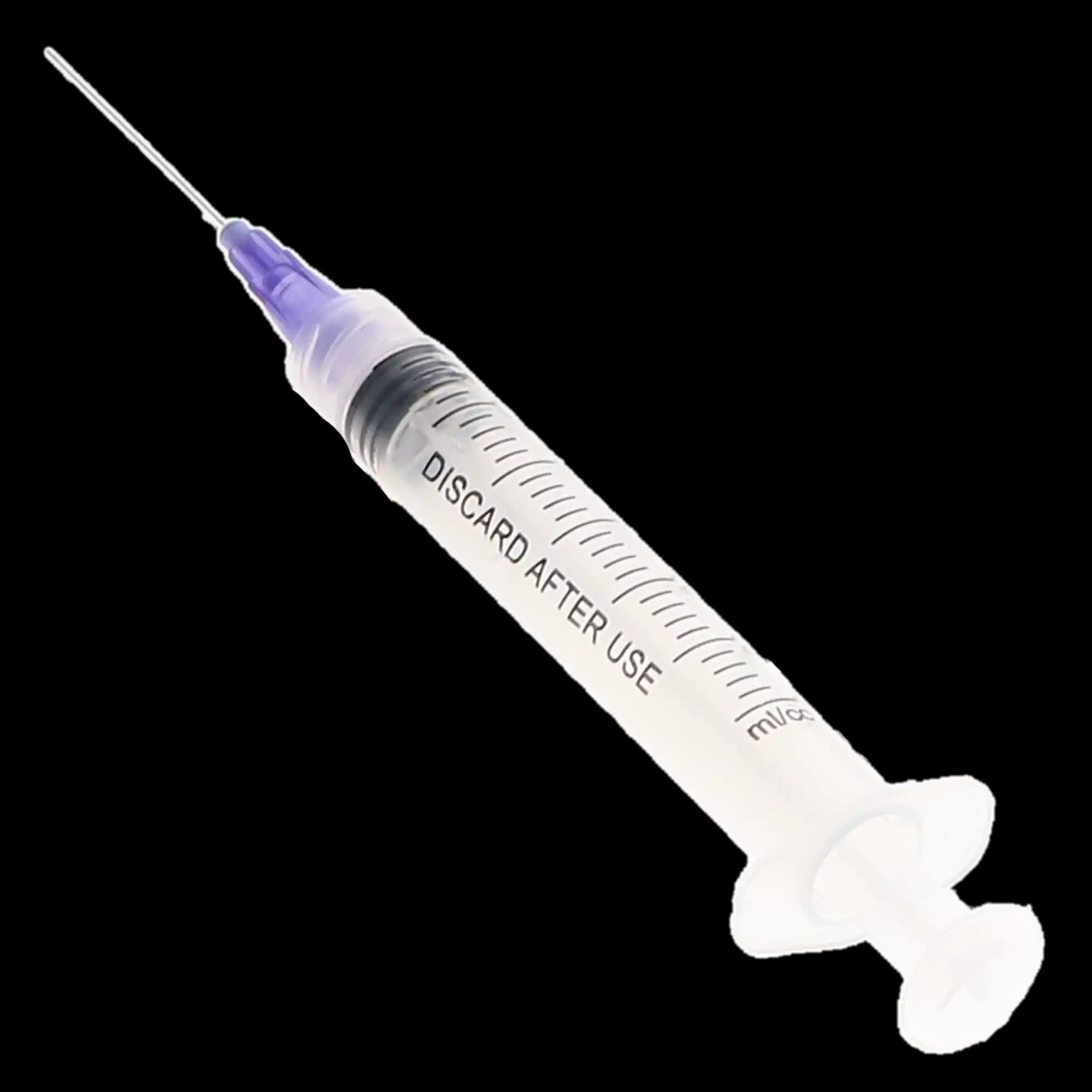 Probevac Pre-Tipped Irrigator Syringes, Max-i-Probe-Style Closed-End Needles, 3 cc, 30 Ga, Purple, 100/Pk, INT-PPT0330 thumbnail 2