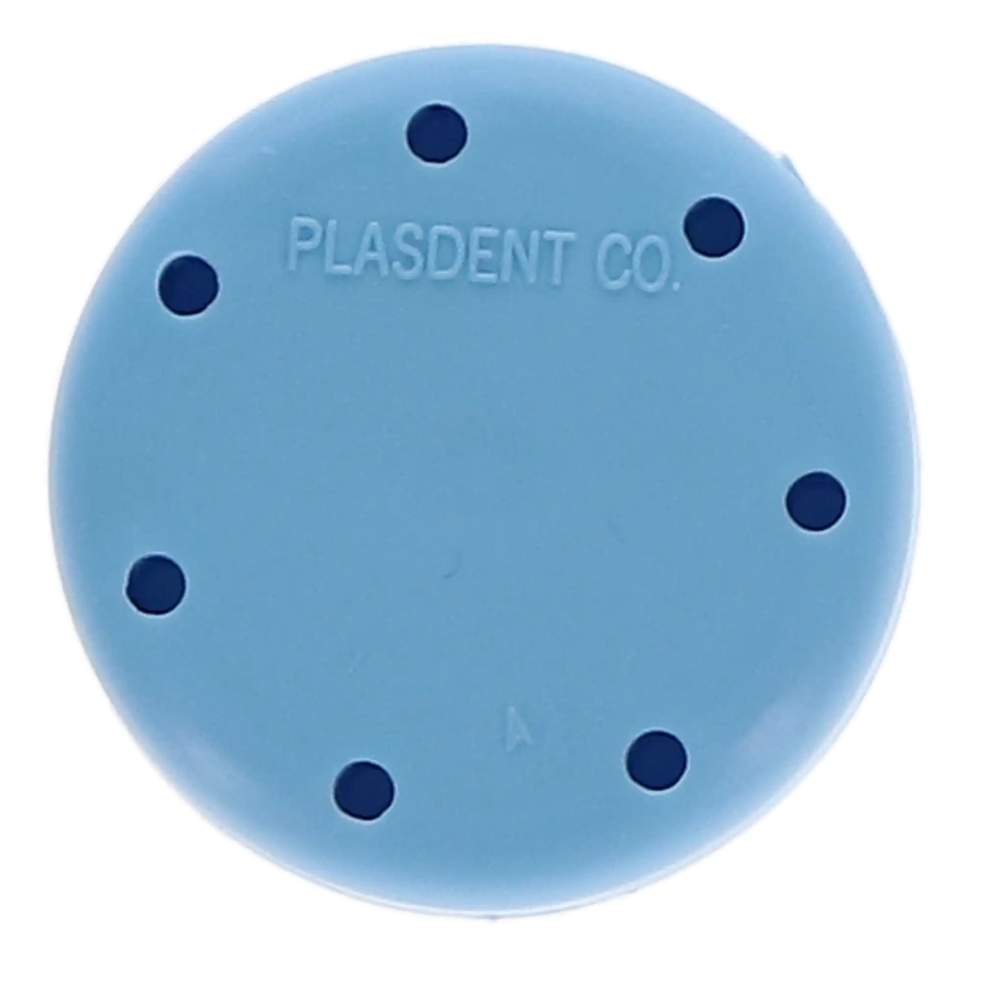 Plasdent Magnetic Bur Block, Small Round, 7-Bur Capacity, 1-5/8" Diameter, Blue, 1/Pk, 400BS-2 thumbnail 5