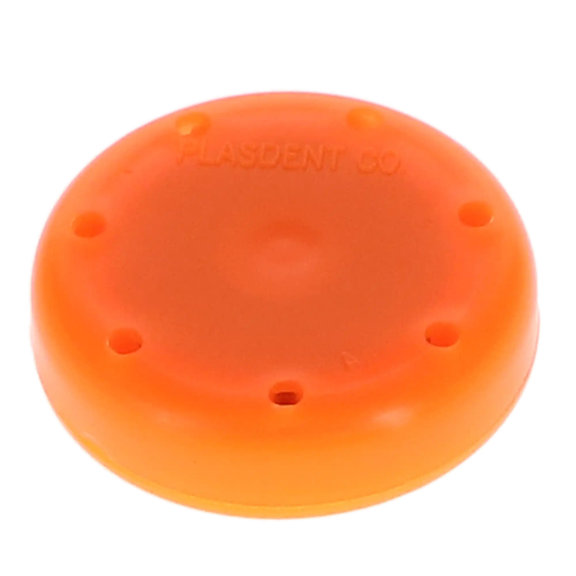 Plasdent Magnetic Bur Block, 7-Hole, Small Round, Neon Tangerine, 1/Pk, 400BSS-12 thumbnail 4