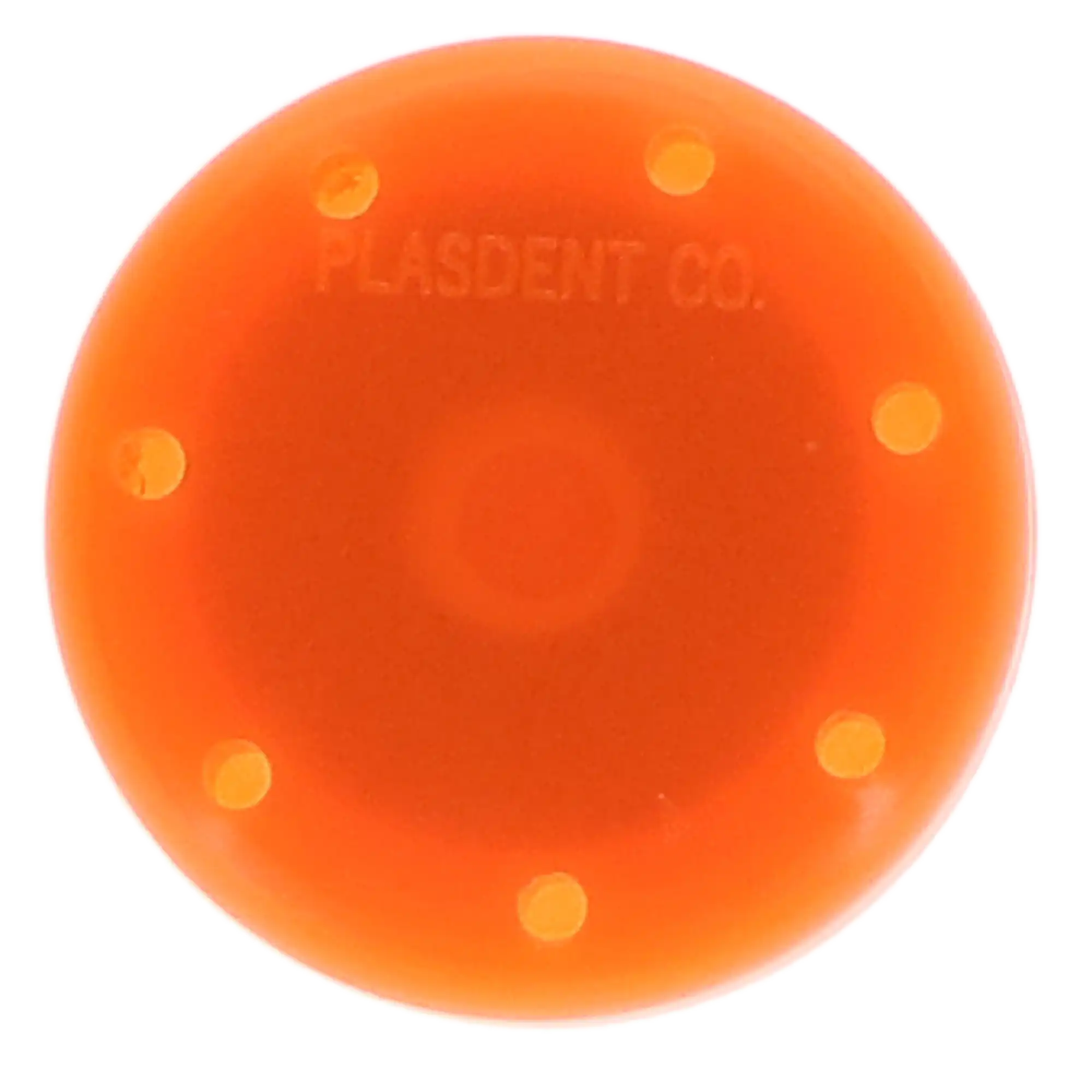 Plasdent Magnetic Bur Block, 7-Hole, Small Round, Neon Tangerine, 1/Pk, 400BSS-12 thumbnail 6