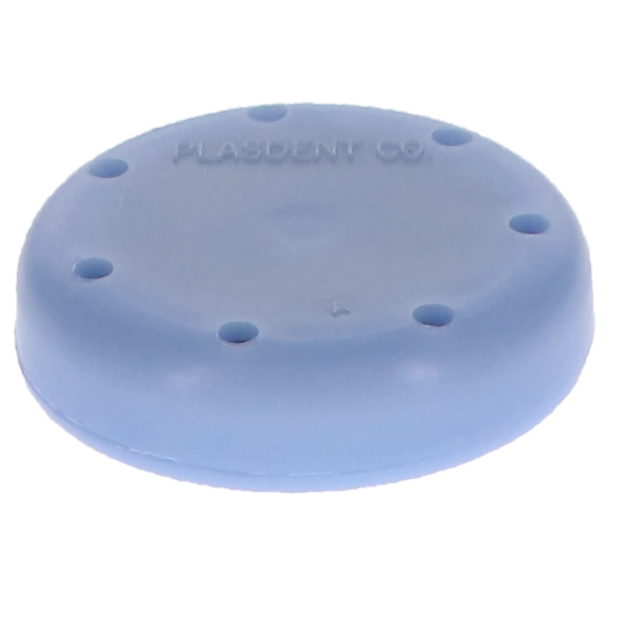 Plasdent Magnetic Bur Block, 7-Hole Small Round, Baby Blue, 1/Pk, 400BSS-2PS thumbnail 2