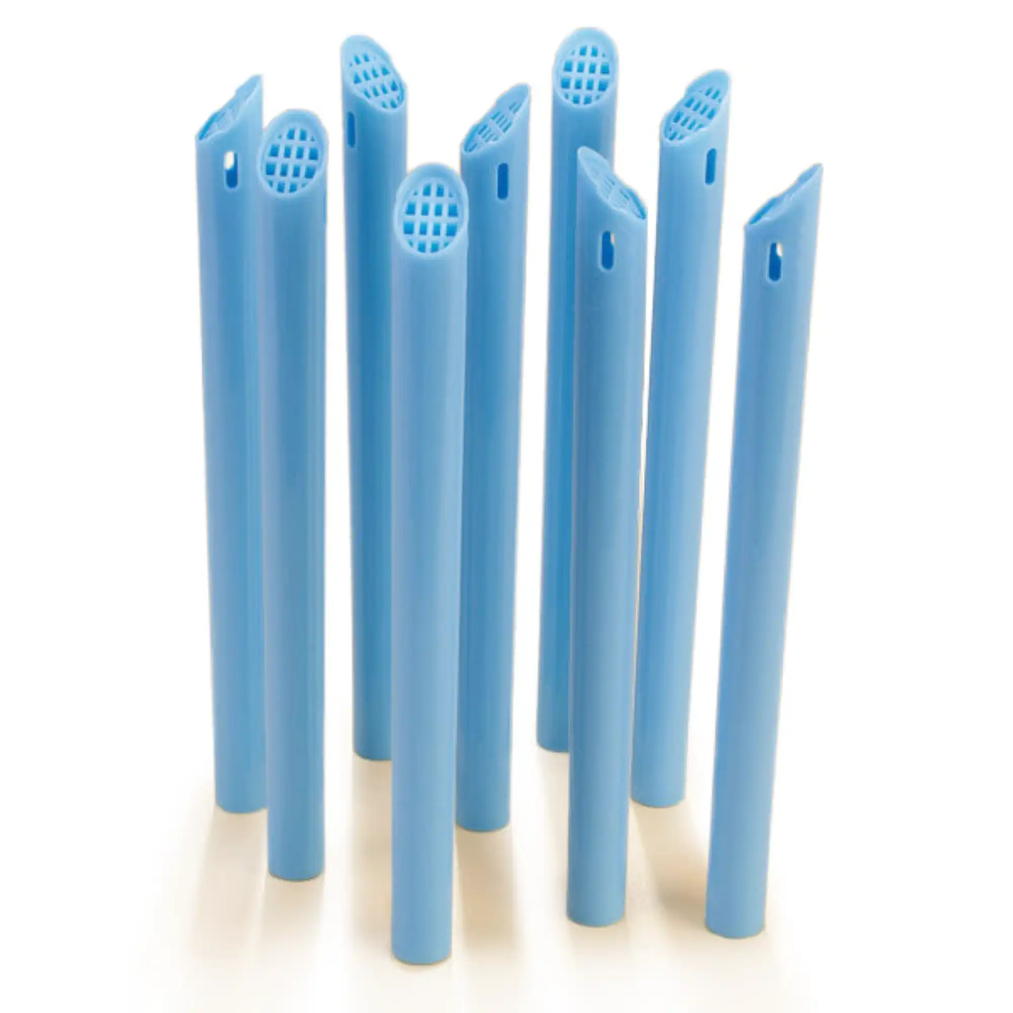 Plasdent Screen-Vent Oral Evacuator HVE Tip, Blue, 6" Long, 100/Bag, 8058 thumbnail 2