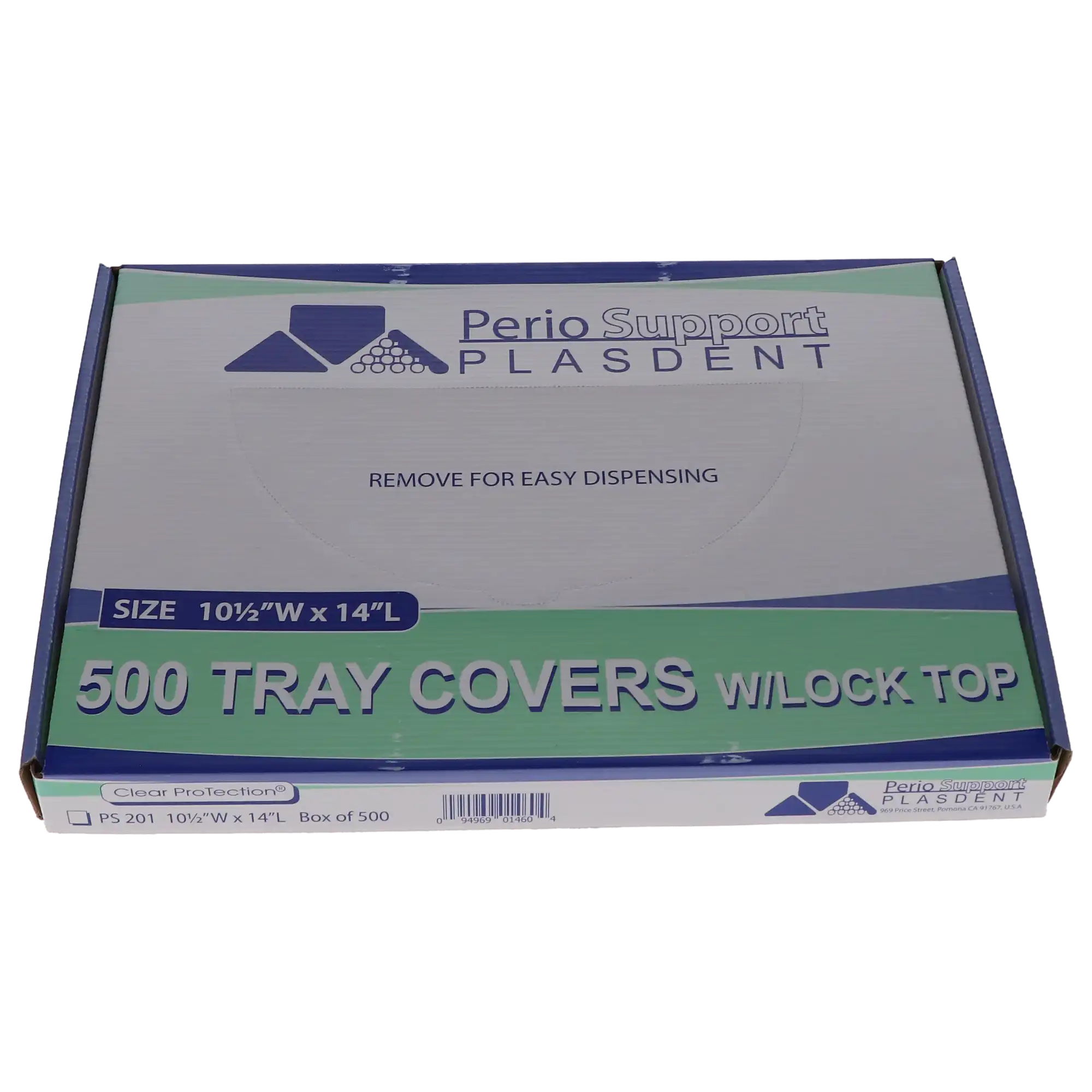 Clear Plastic Tray Sleeves with Lock-Top, Size B, 10.5" x 14", 500/Box, PS201 thumbnail 3