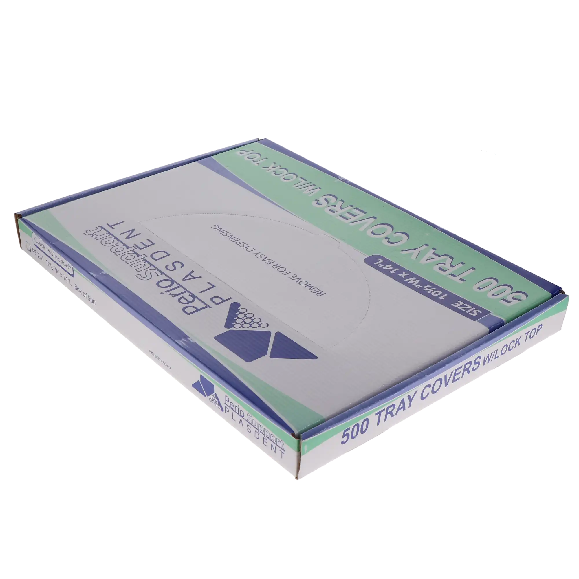 Clear Plastic Tray Sleeves with Lock-Top, Size B, 10.5" x 14", 500/Box, PS201 thumbnail 4