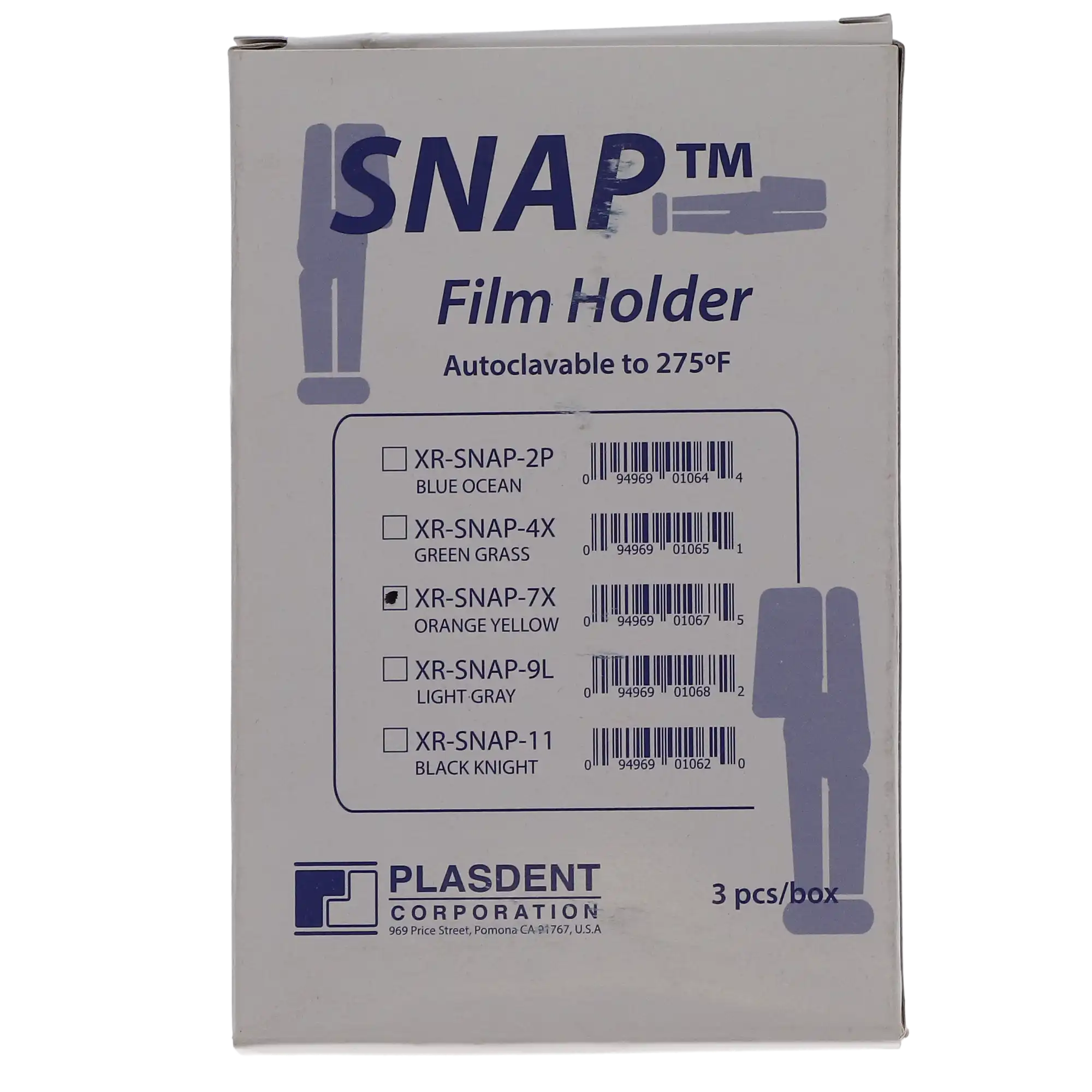 Snap-A-Ray Style Universal Film Holder, Orange Yellow, 3/Pk, XR-SNAP-7X thumbnail 4