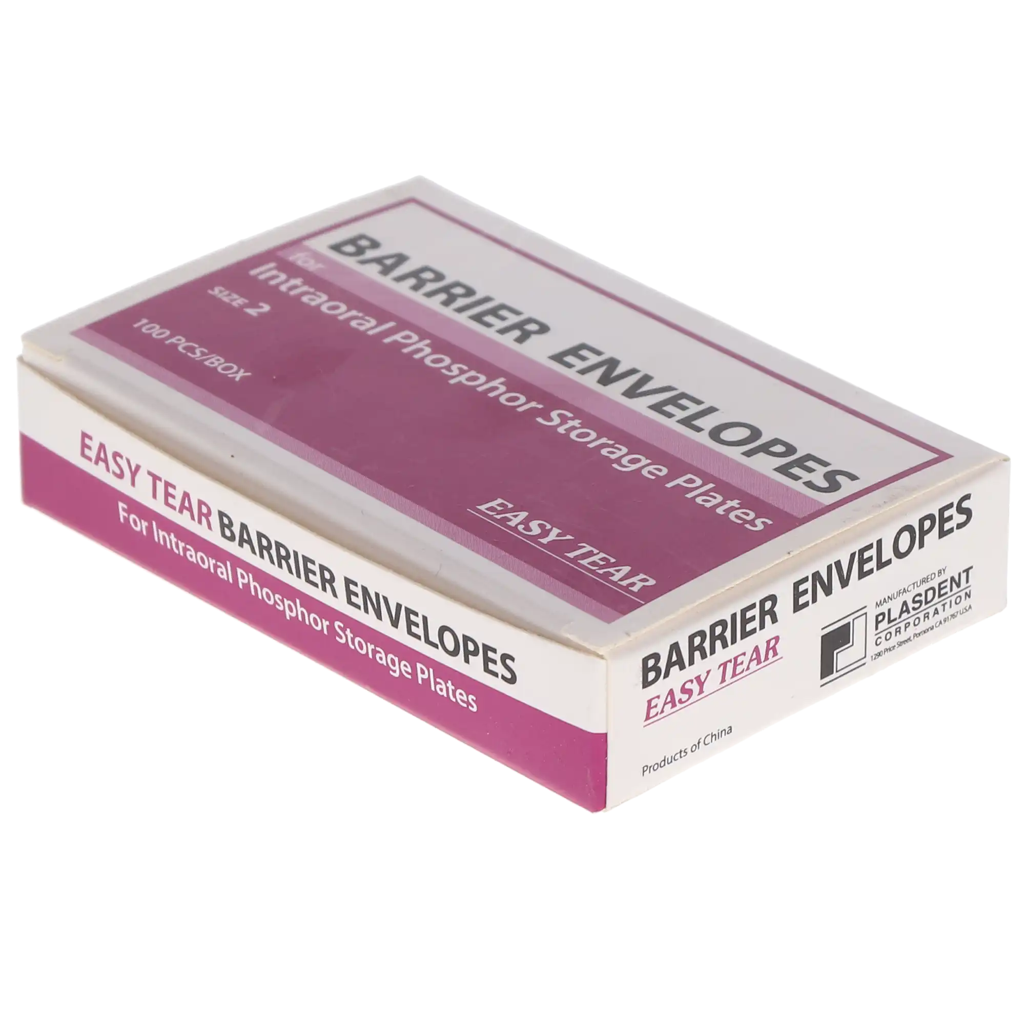 Plasdent Clear ProTection SOFT Barrier Envelopes, Easy Tear, Short-Side Load, Size #2, 100/Box, BE-002S thumbnail 4