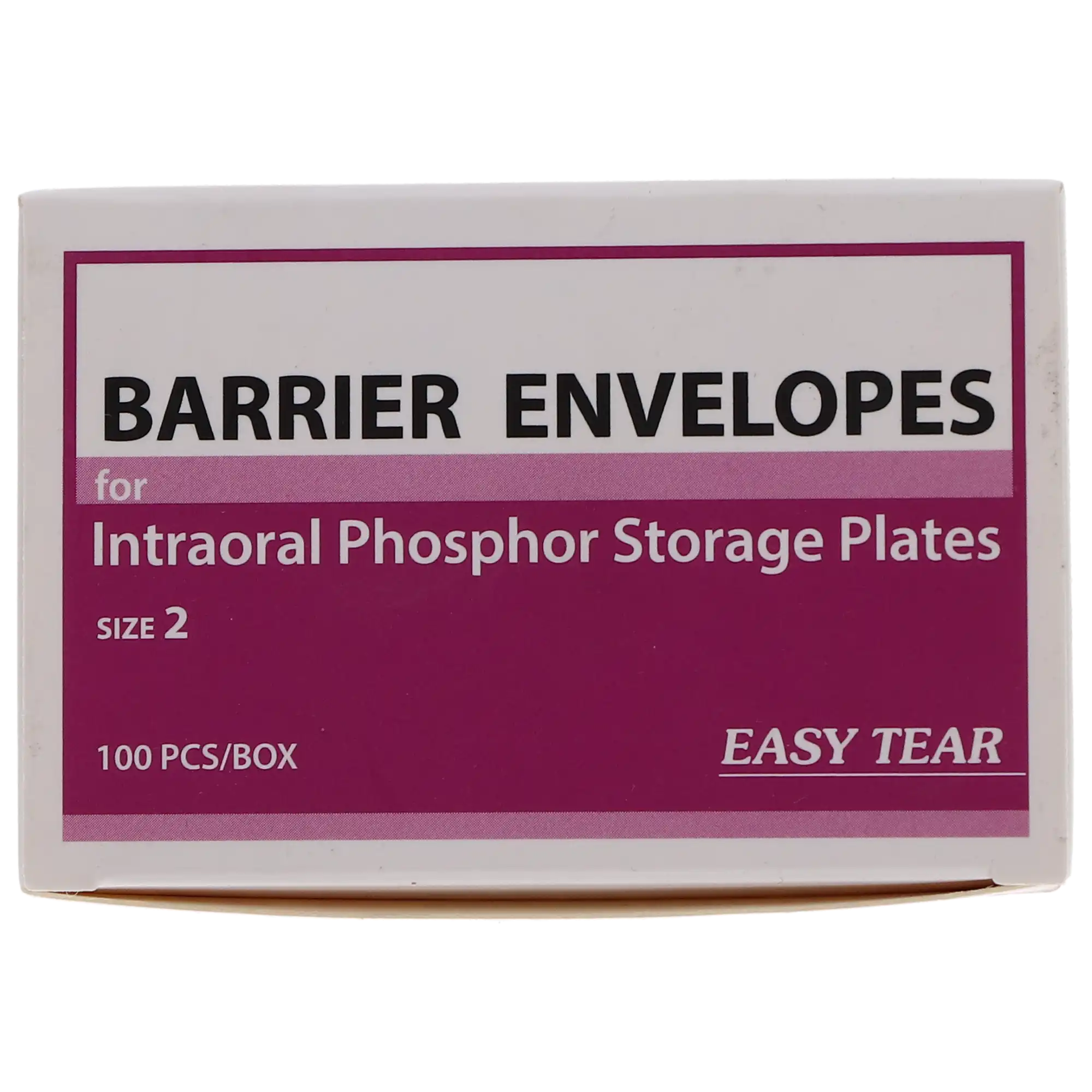 Plasdent Clear ProTection SOFT Barrier Envelopes, Easy Tear, Short-Side Load, Size #2, 100/Box, BE-002S thumbnail 5