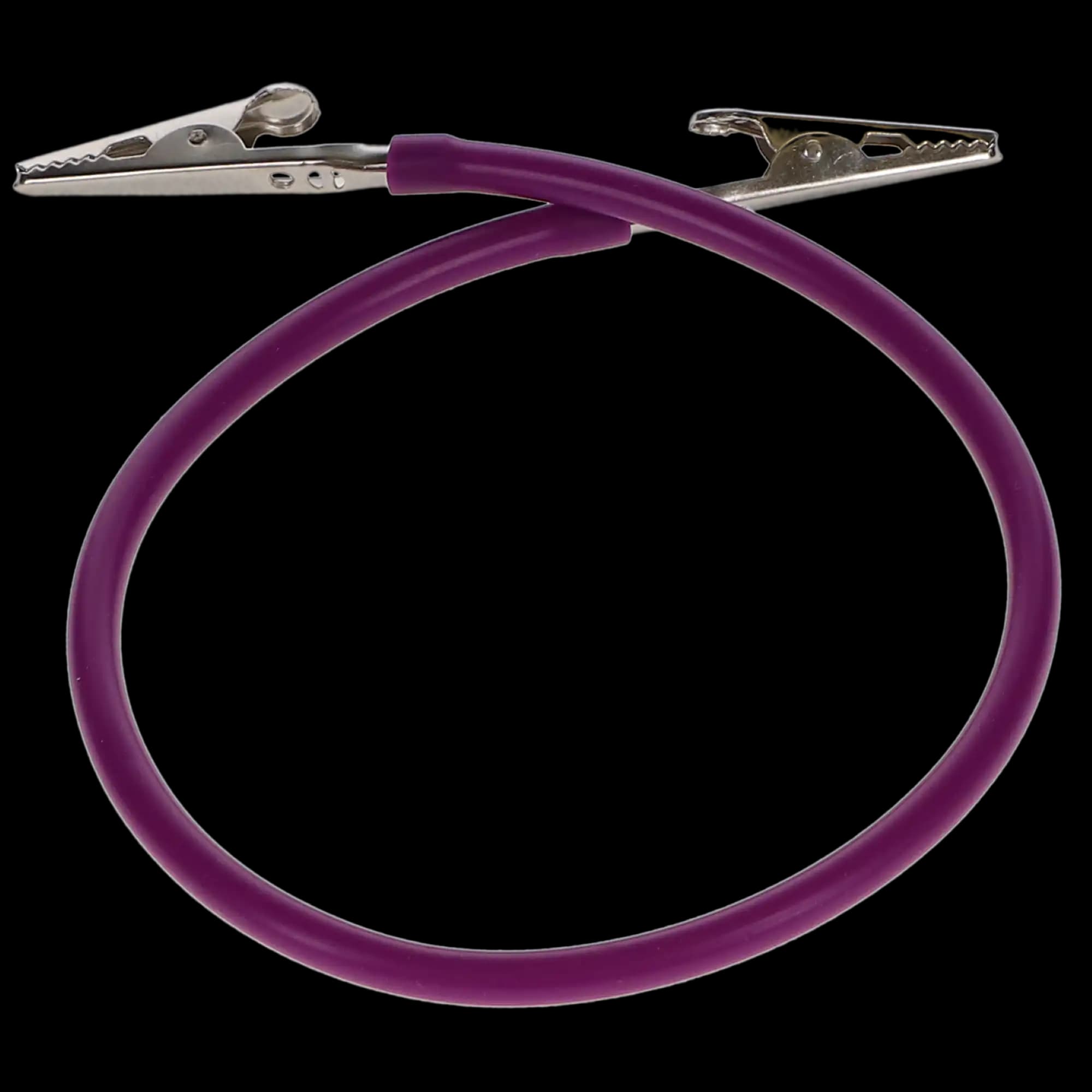 Spectrum Bib Clips, 17.5", Purple, 1/Pk, 204ABC-10N thumbnail 2