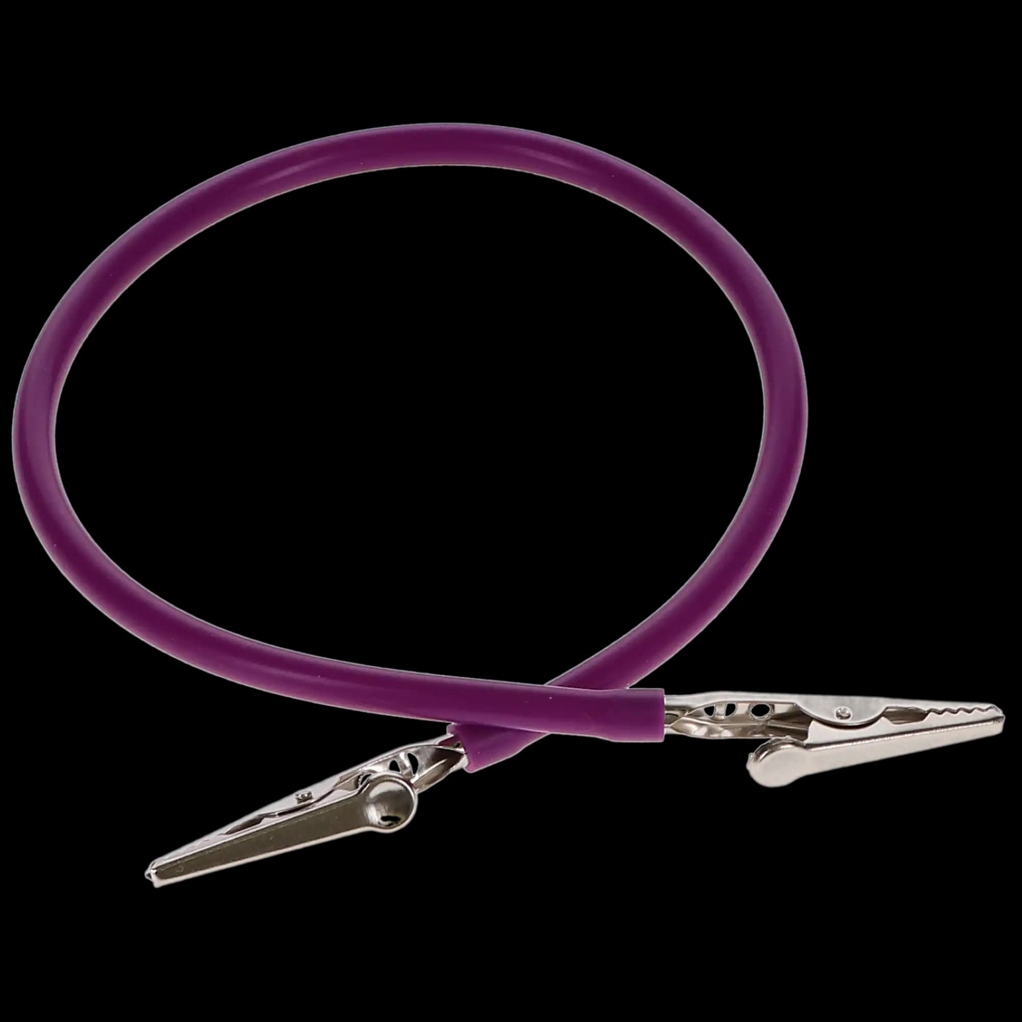 Spectrum Bib Clips, 17.5", Purple, 1/Pk, 204ABC-10N thumbnail 3