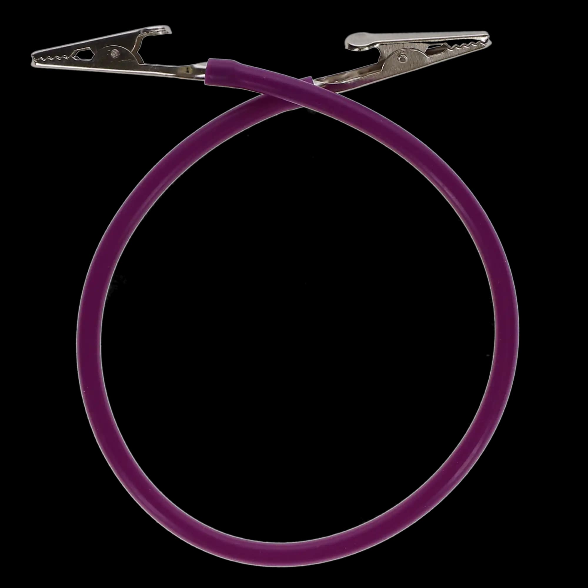 Spectrum Bib Clips, 17.5", Purple, 1/Pk, 204ABC-10N thumbnail 5
