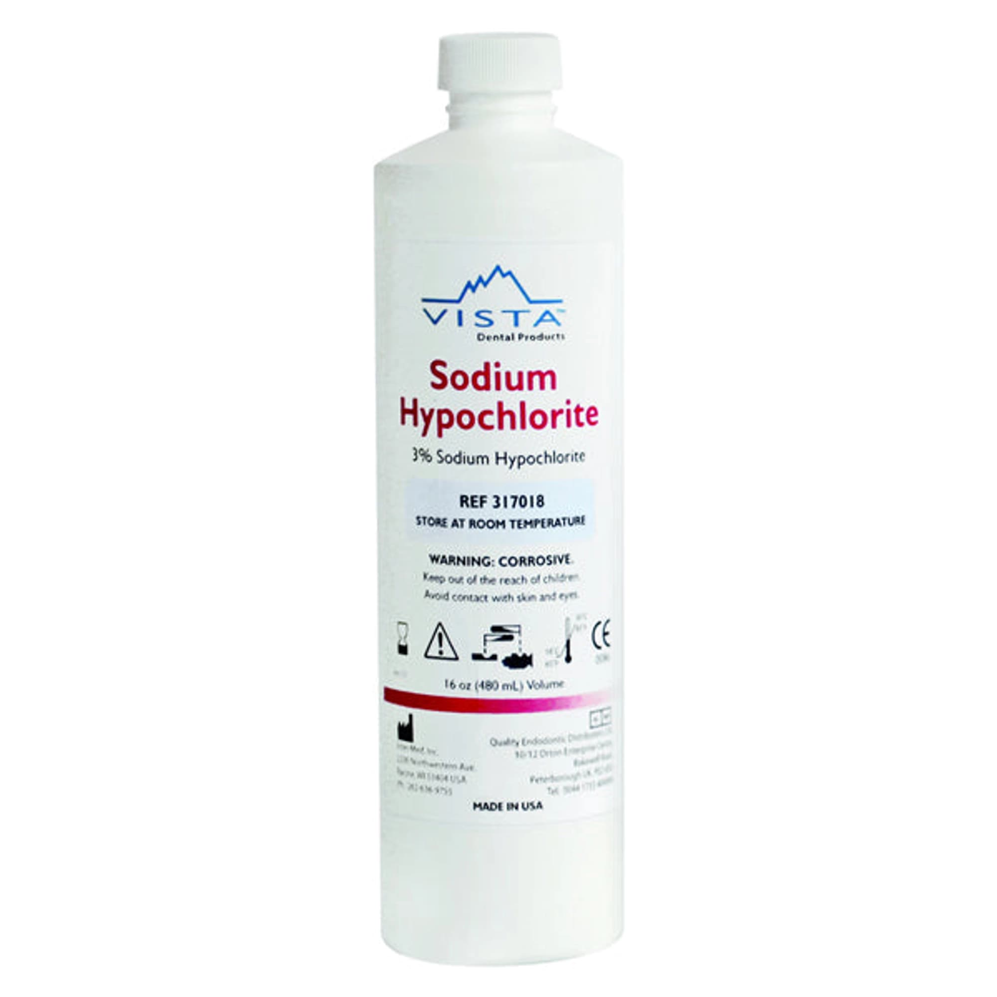 Sodium Hypochlorite 3% Solution, 16 oz (480 mL) Bottle, 317018 thumbnail 5
