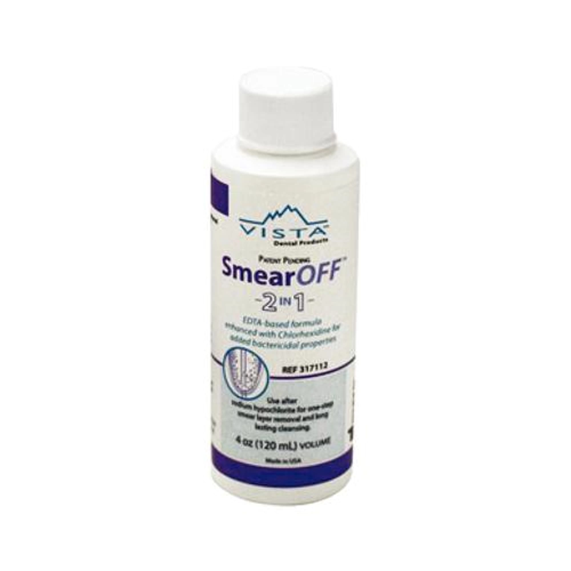 SmearOFF 2-in-1 EDTA/CHX Irrigation Solution, 4 oz Bottle, 317112 thumbnail 4