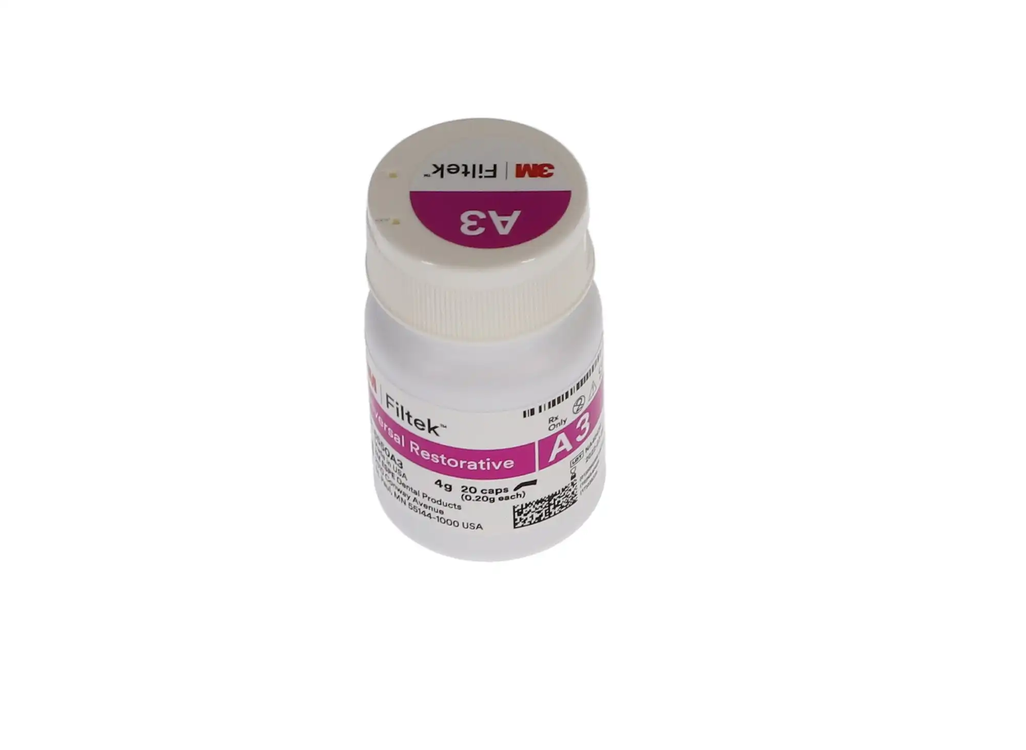 3M Filtek Universal Restorative Capsules, Shade A3, 0.2 g, 20/Pack, 6550A3 thumbnail 6