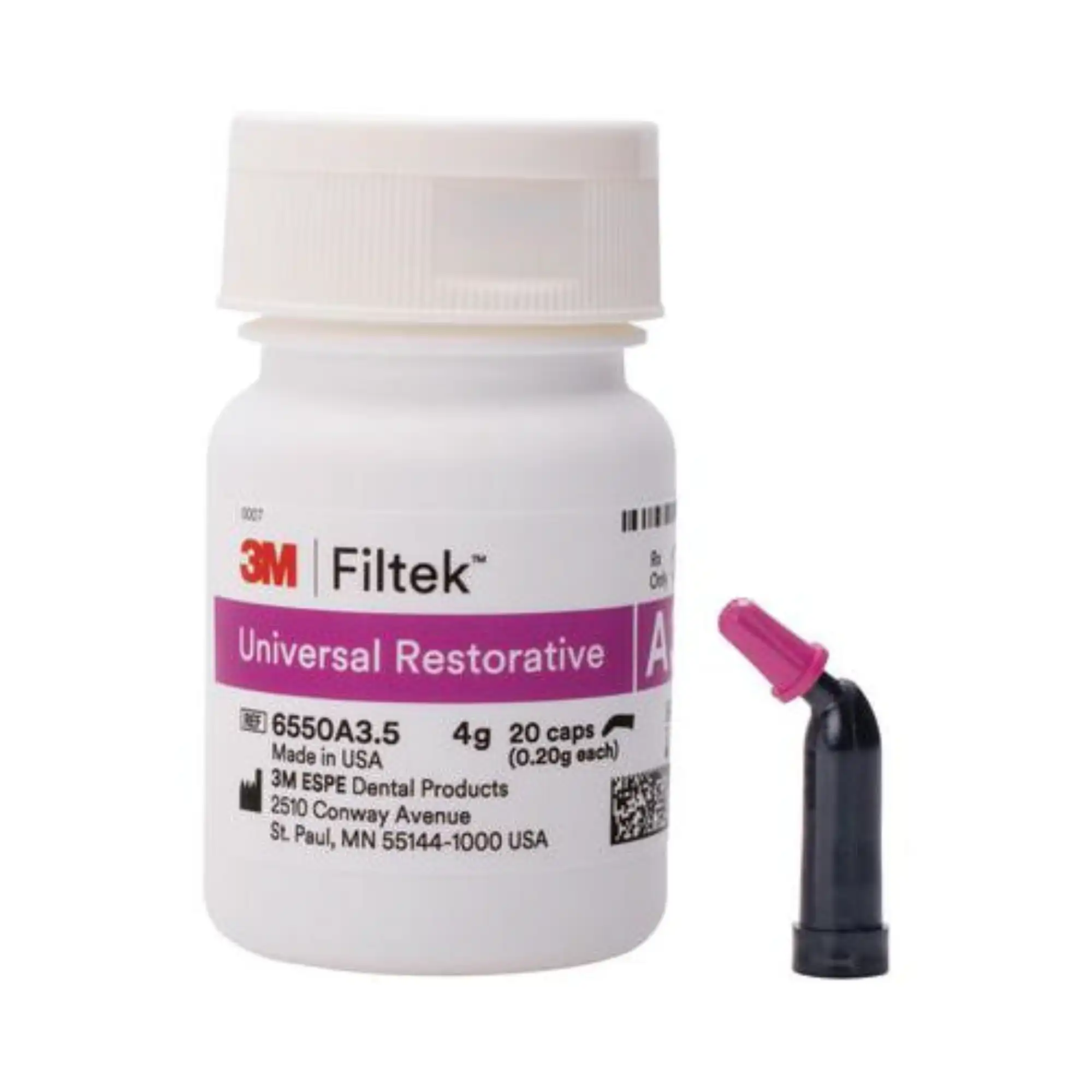 3M Filtek Universal Restorative Capsules, Shade A3.5, 0.2 g, 20/Box, 6550A3.5 thumbnail 4