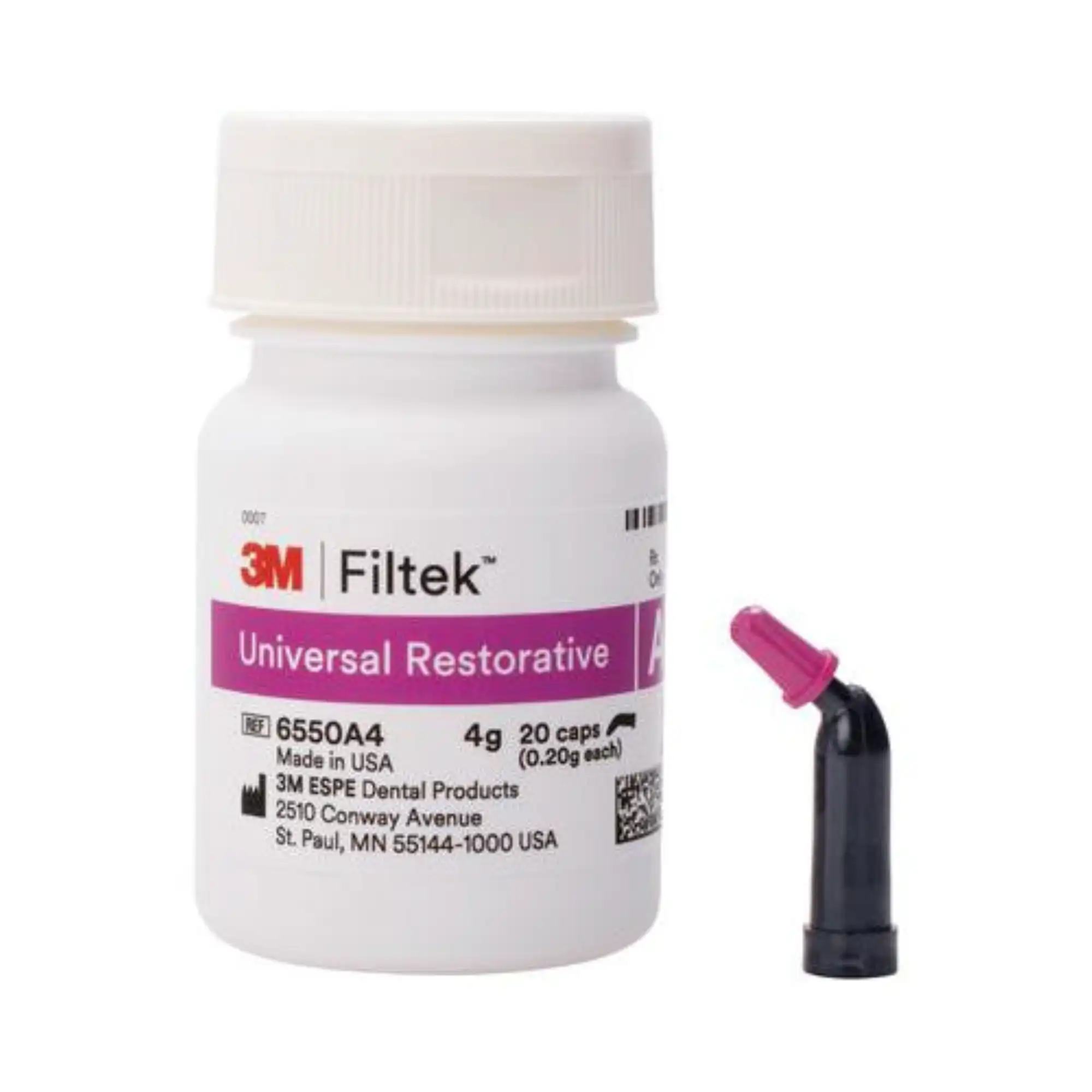 3M Filtek Universal Restorative Capsules, Shade A4, 0.2 g, 20/Box, 6550A4 thumbnail 4