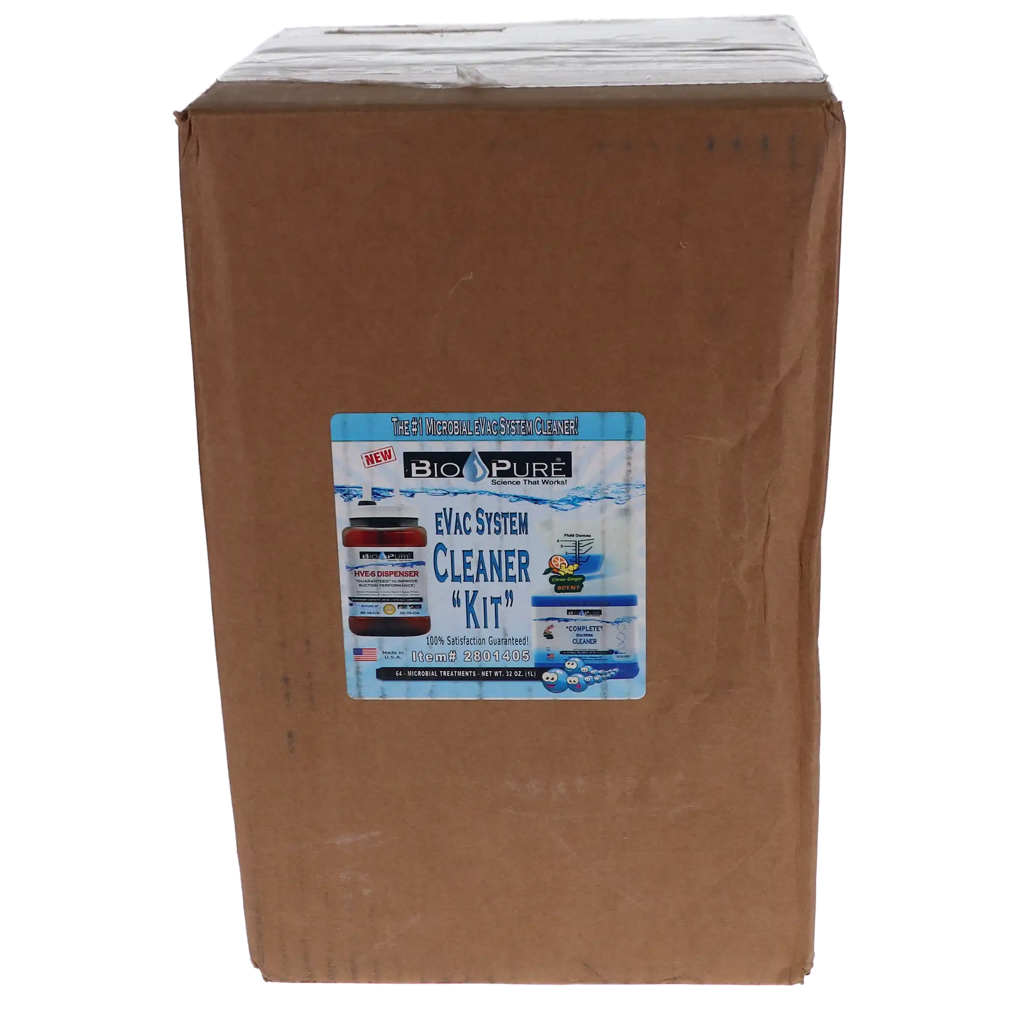 Bio-Pure Liquid eVac Cleaner Starter Kit, 32 oz, 2801405 thumbnail 4