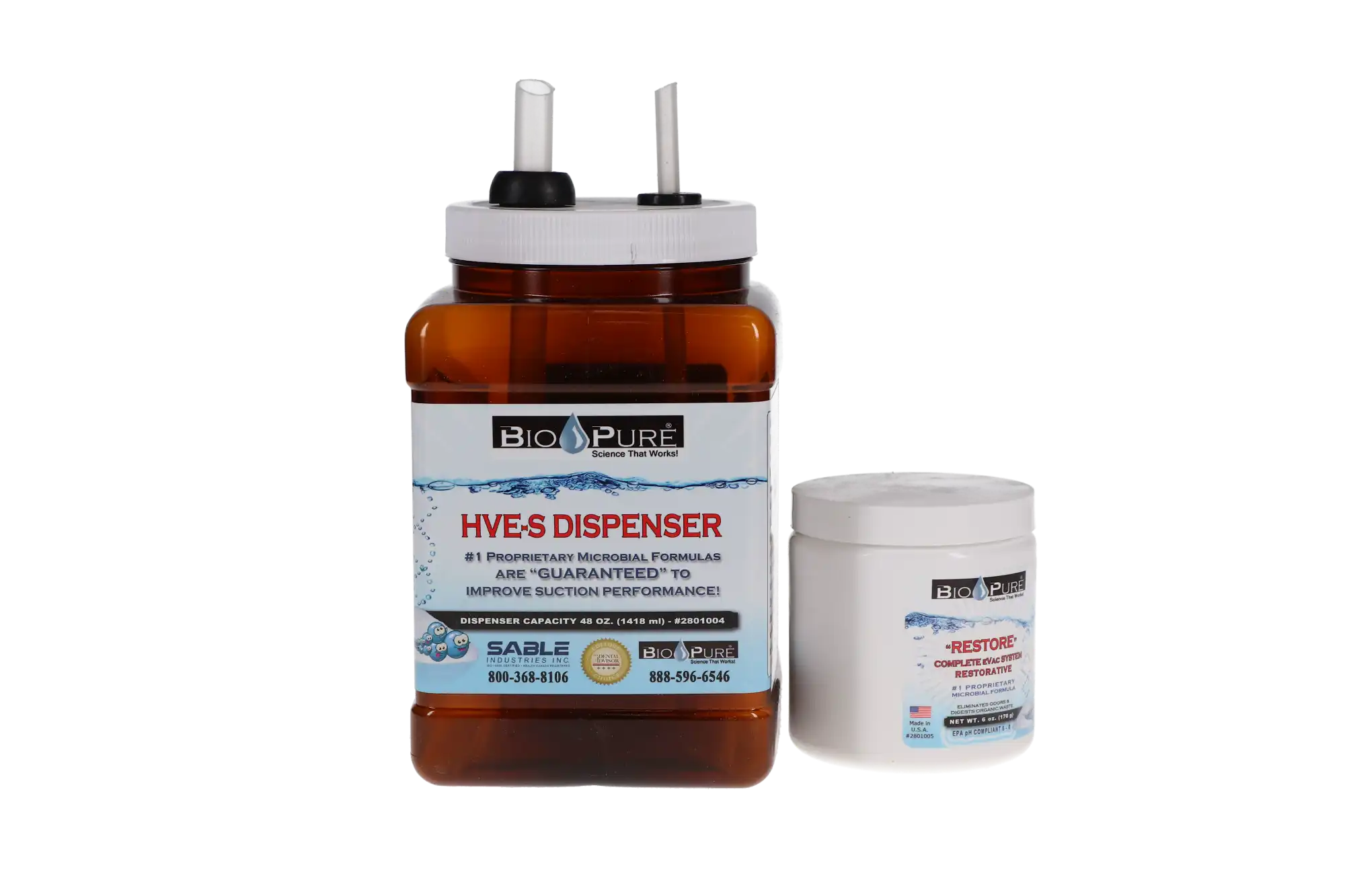 Bio-Pure eVac System Restore Kit, Powder, 6 oz Jar with Dispenser, 1 Kit, 2801101 thumbnail 14