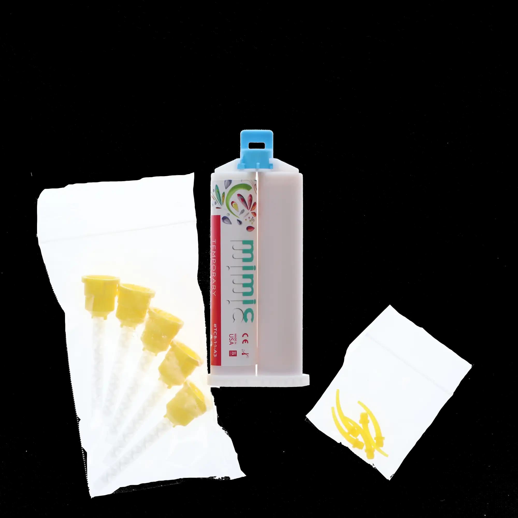 3D Dental Temporary Crown & Bridge Material 1:1, Bis-Acrylic, Shade A3, 90 g Cartridge, 1/Pk, TCB-A31-1, TCB-1:1-A3 thumbnail 5