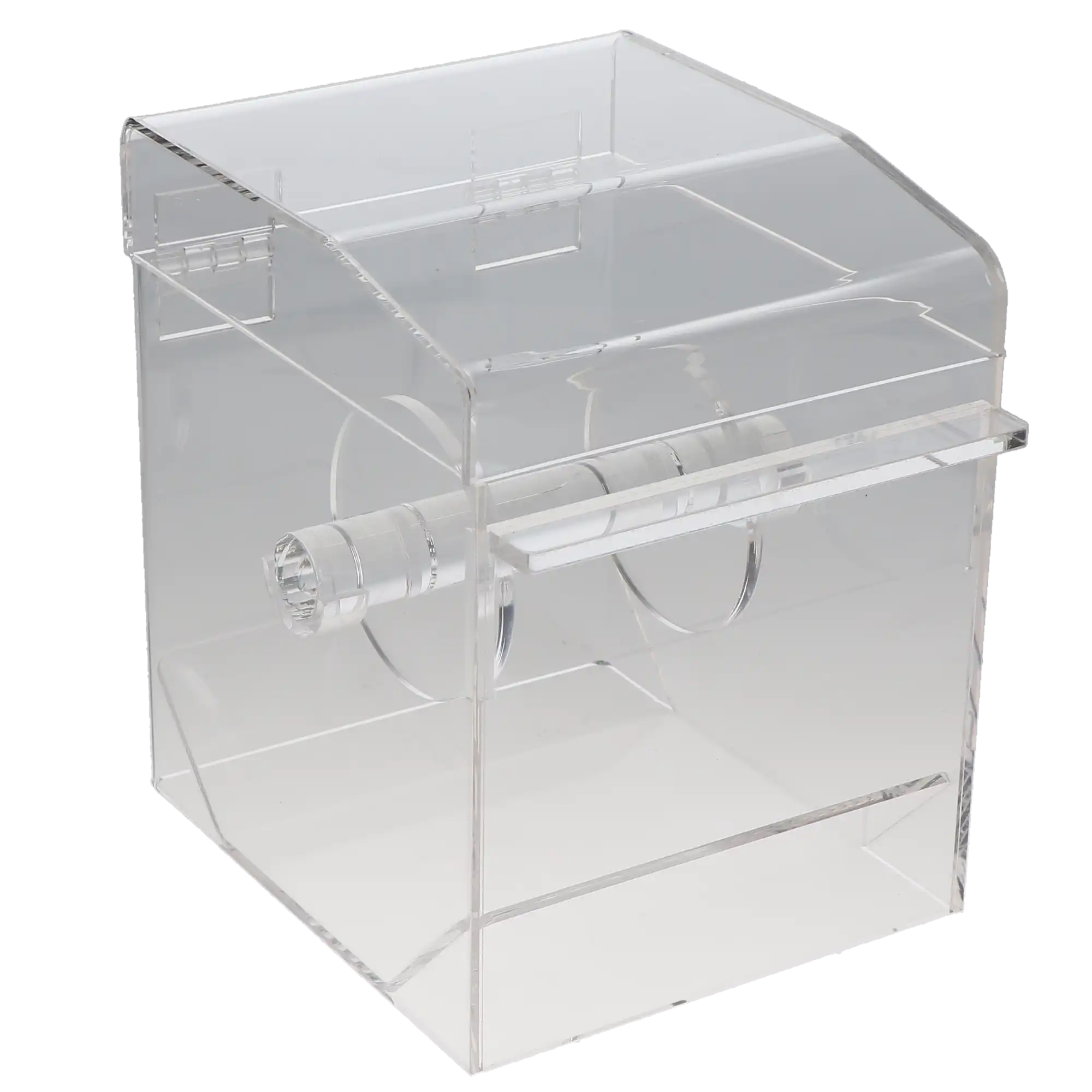 Plasdent Sticky Wrap Barrier Film Dispenser, Acrylic, 1/Pk, 1415 thumbnail 5