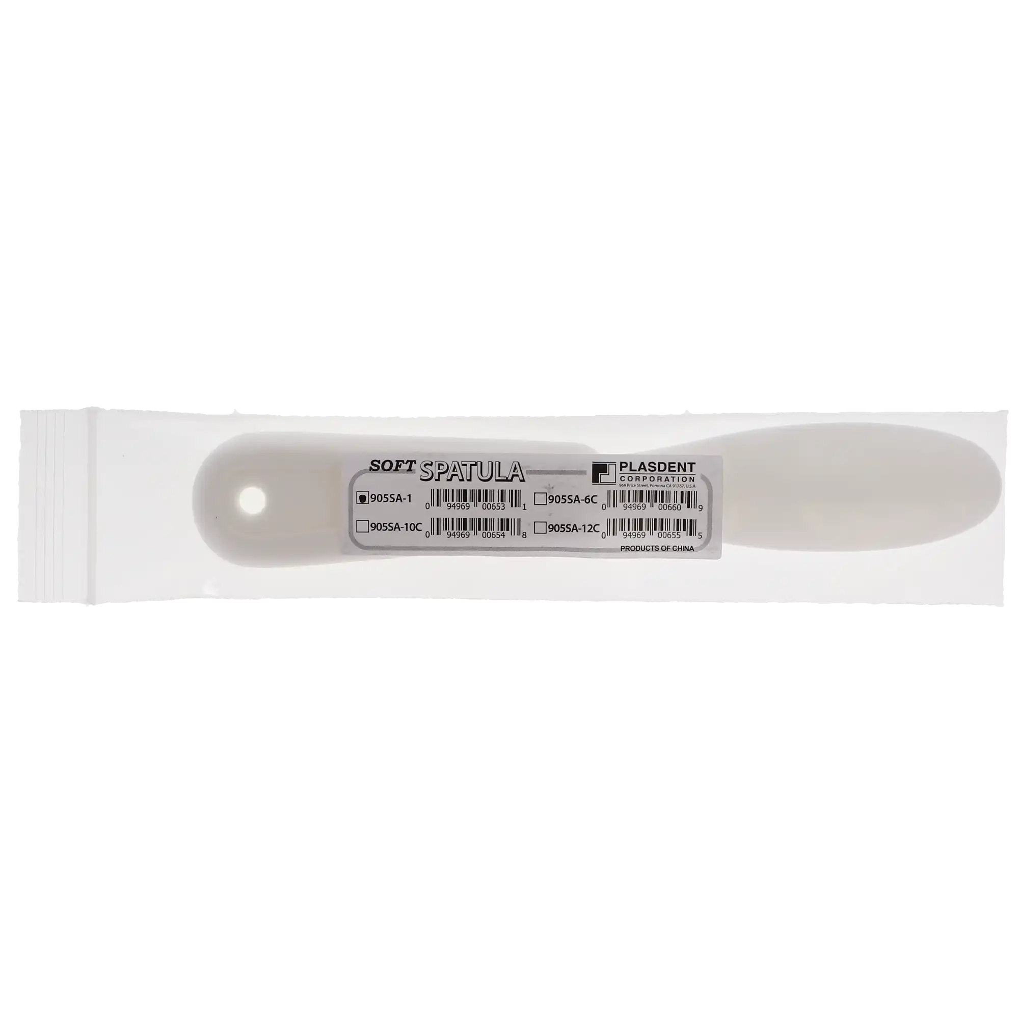 Plasdent Alginate Spatula, Soft Flexible White, High-Grade Plastic, 1/Pk, 905SA-1 thumbnail 4