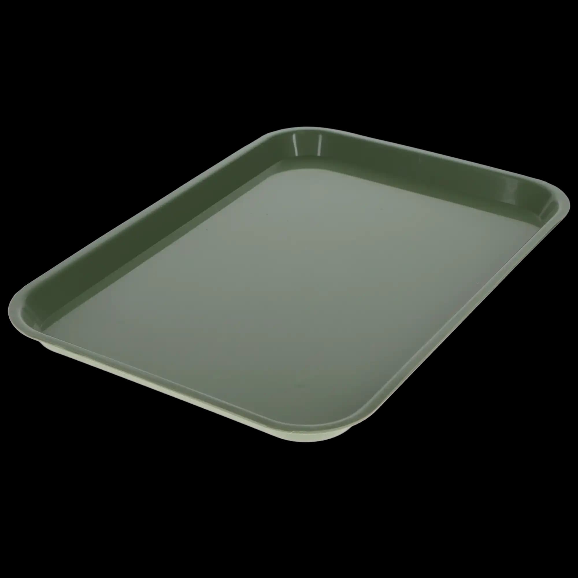 Plasdent Set-Up Flat Tray, Size B (Ritter), Green, 13-1/2" x 9-5/8" x 7/8", 1/Pk, 300BF-4 thumbnail 2