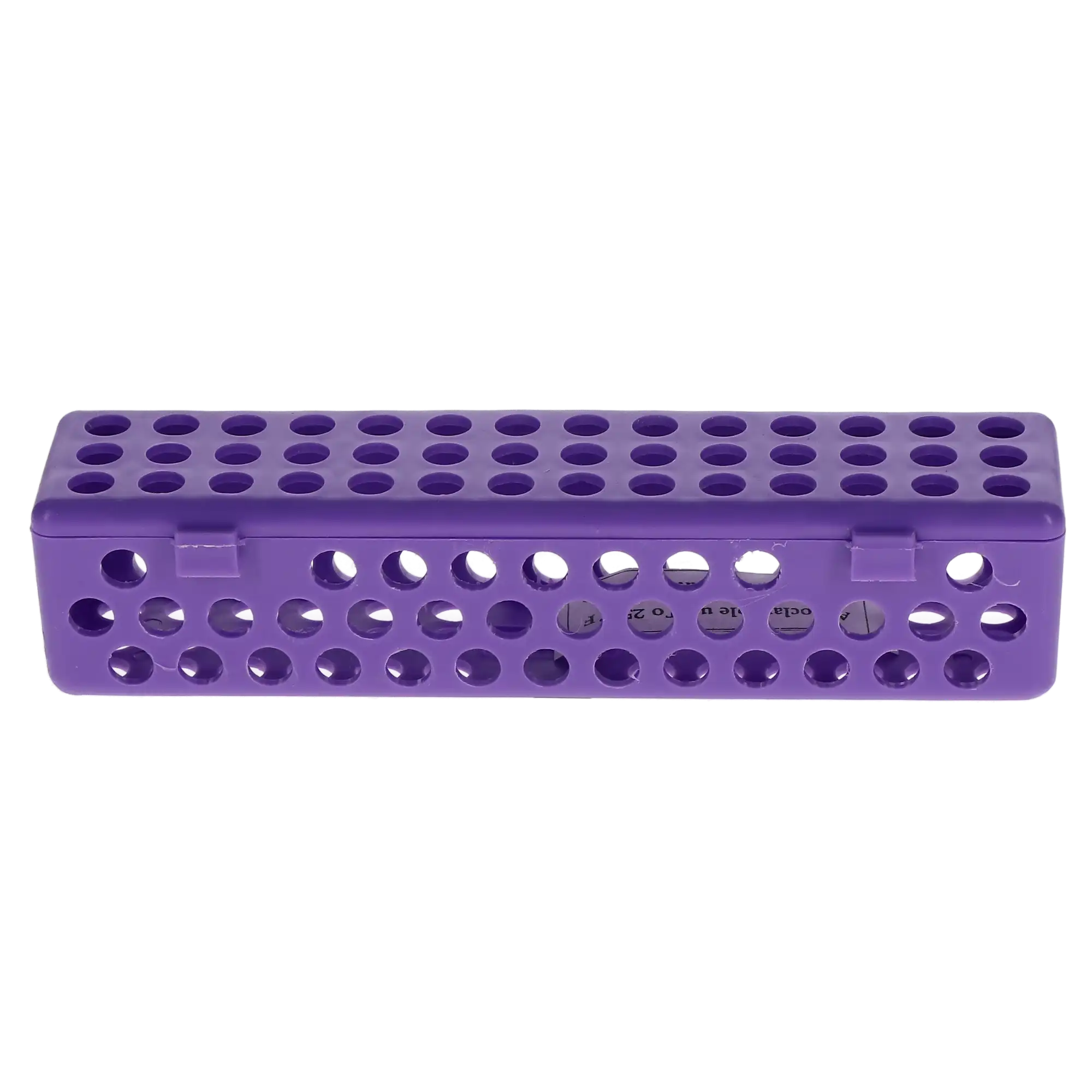 Plasdent Instrument Steri Container, with Snap Shut Lid, 8" x 1 3/4" x 1 3/4", Neon Purple, 1/Pk, 203SCS-10 thumbnail 2