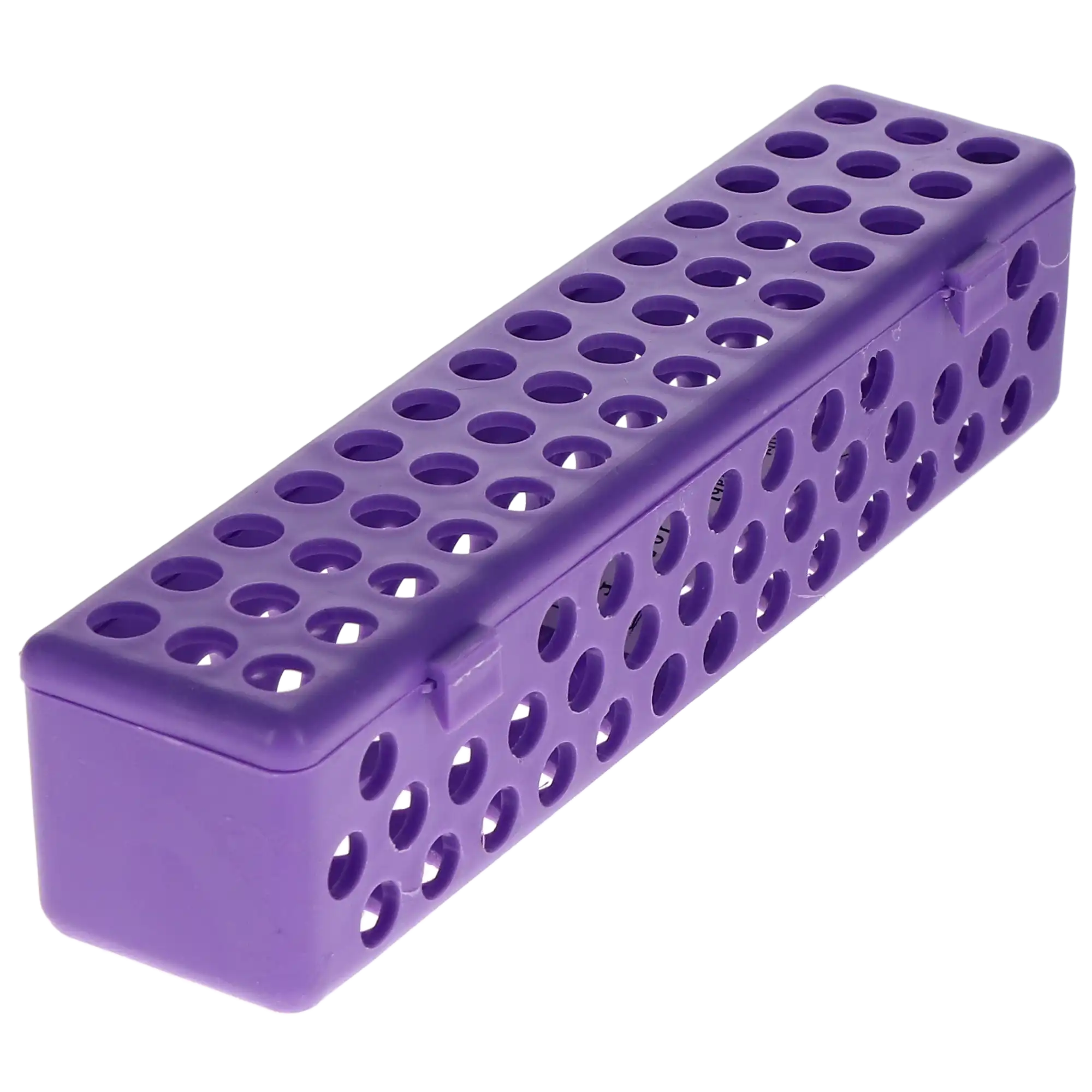 Plasdent Instrument Steri Container, with Snap Shut Lid, 8" x 1 3/4" x 1 3/4", Neon Purple, 1/Pk, 203SCS-10 thumbnail 3