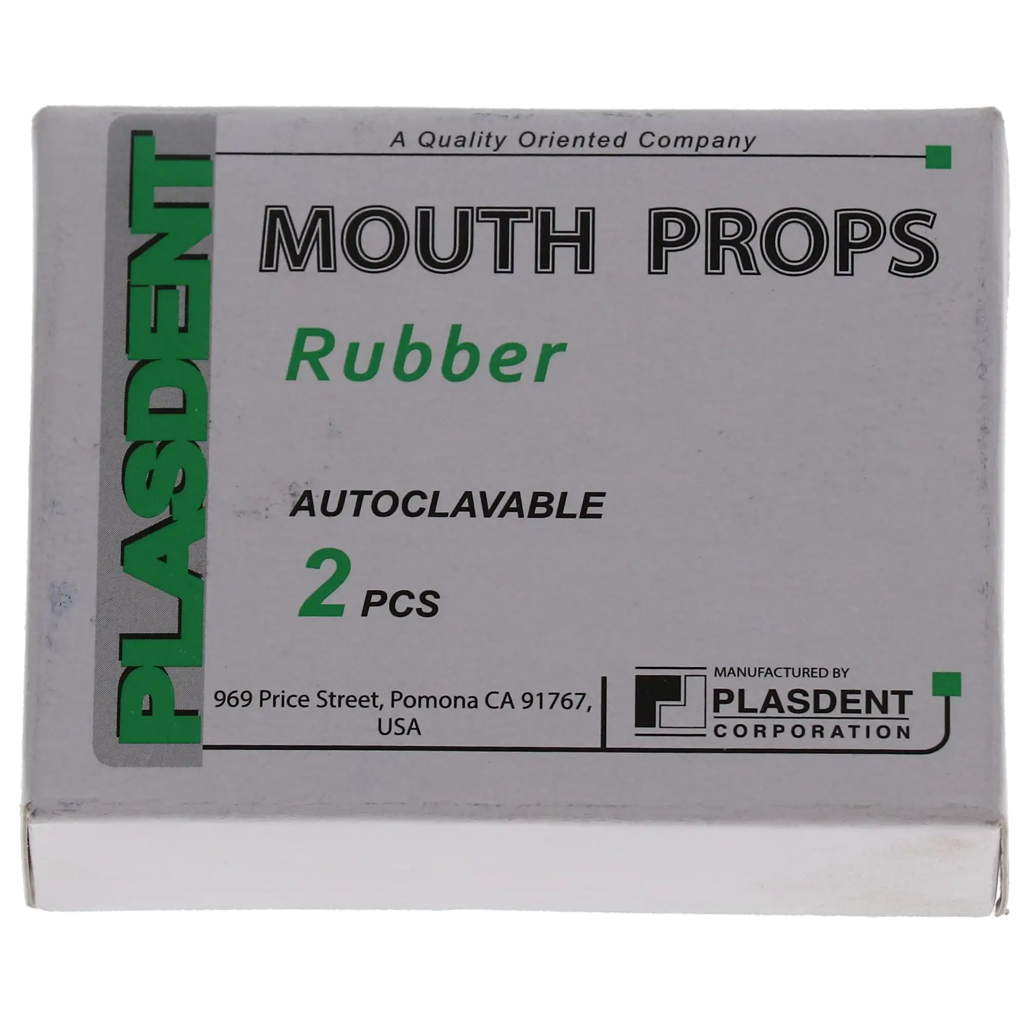 EXTND Rubber Mouth Props, Latex-Free, Child Medium, Dark Gray, 2/Pk, RB-9050 thumbnail 3