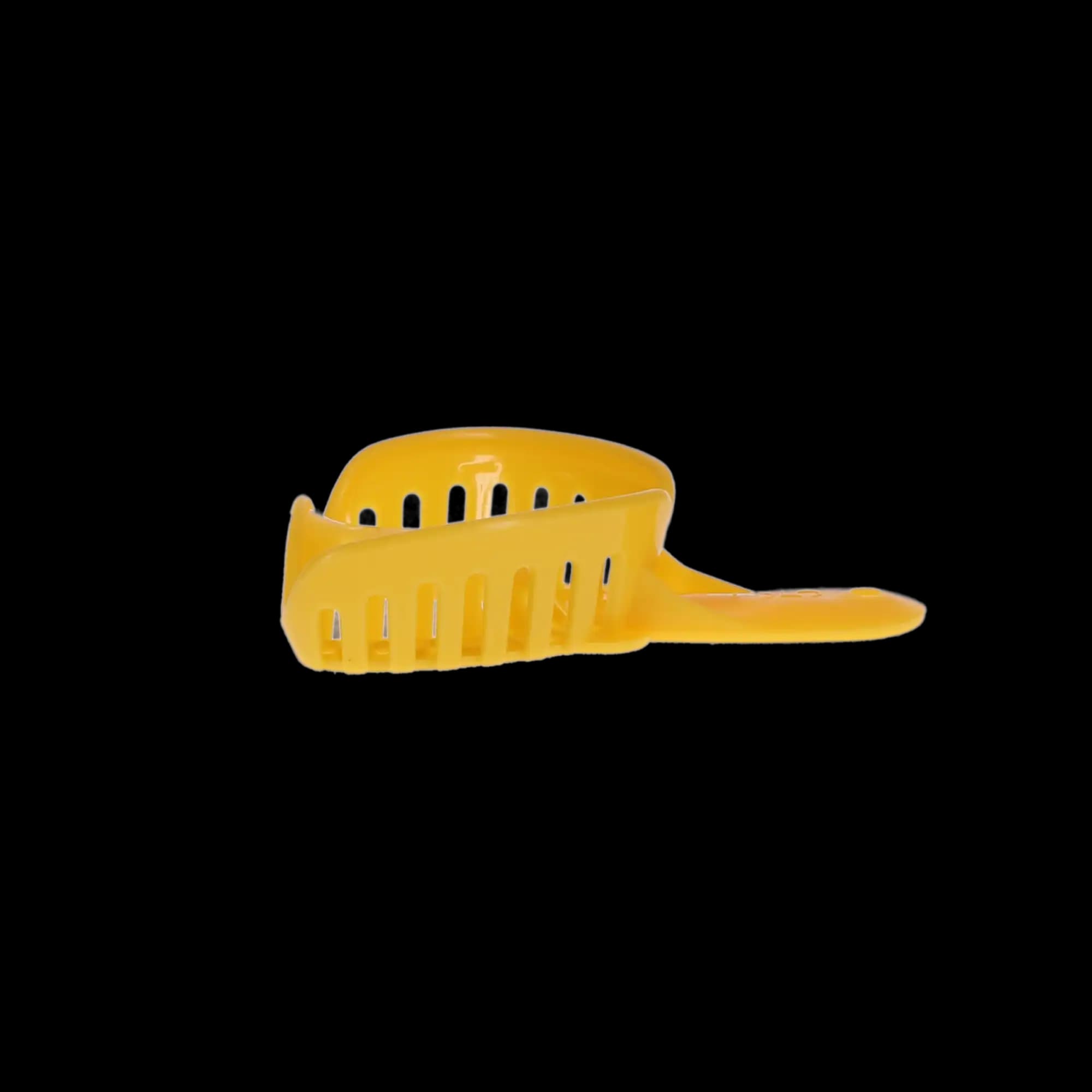 Excellent-Colors Disposable Ortho Impression Trays, Adult Upper #5, Medium, Yellow, Perforated, 25/Pk, ITO-5U thumbnail 2