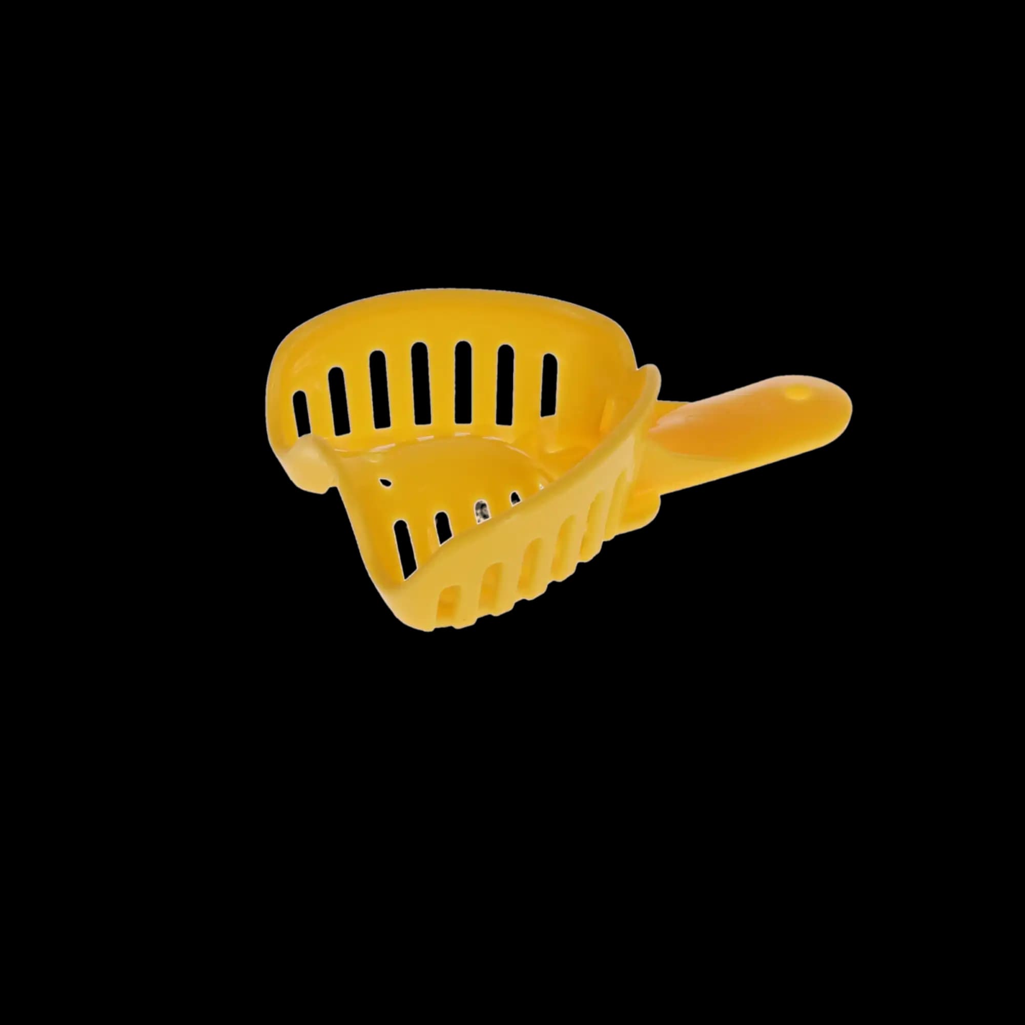 Excellent-Colors Disposable Ortho Impression Trays, Adult Upper #5, Medium, Yellow, Perforated, 25/Pk, ITO-5U thumbnail 3