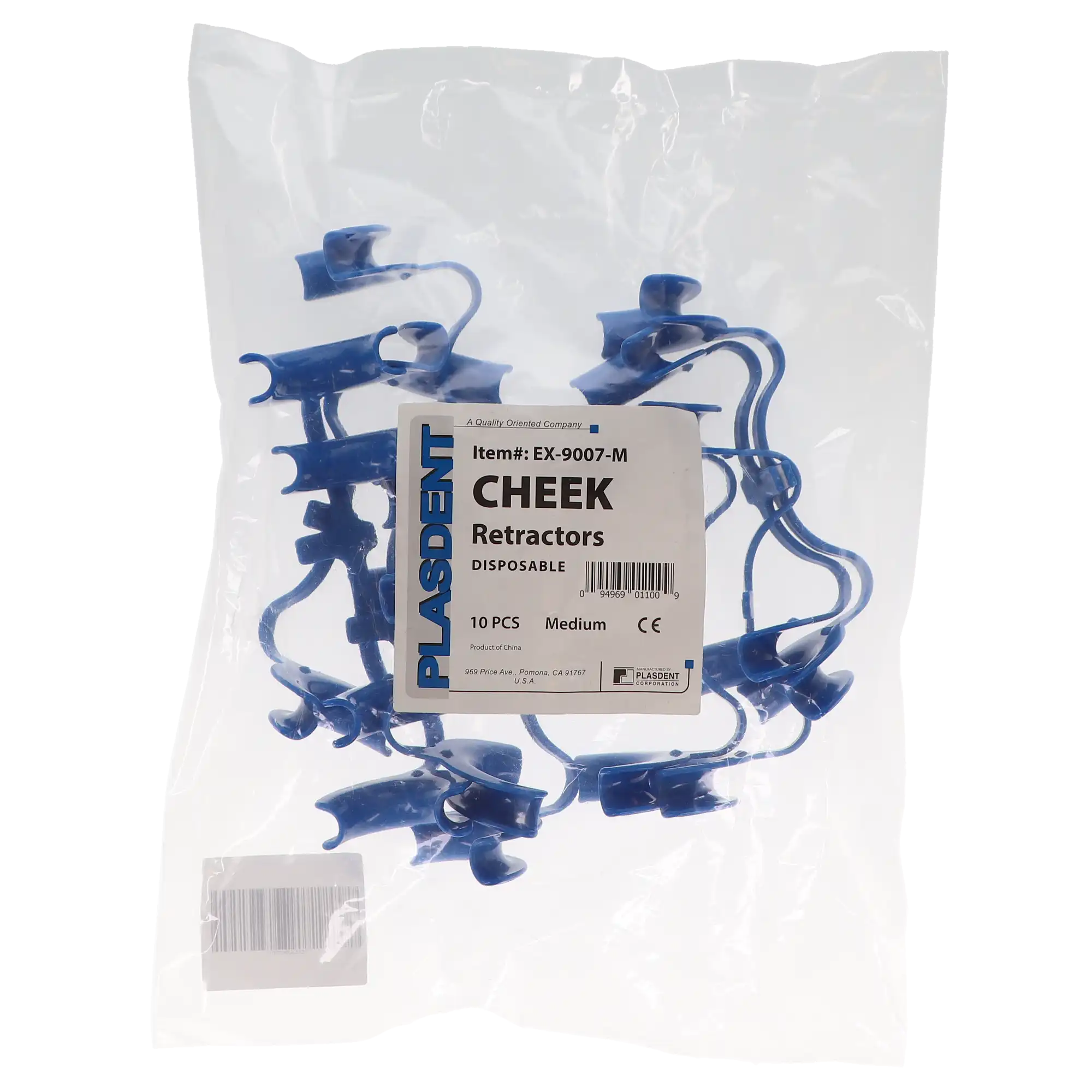 EXTND Disposable Intraoral Cheek Retractor, Medium, Blue, 10/Pk, EX-9007-M thumbnail 5