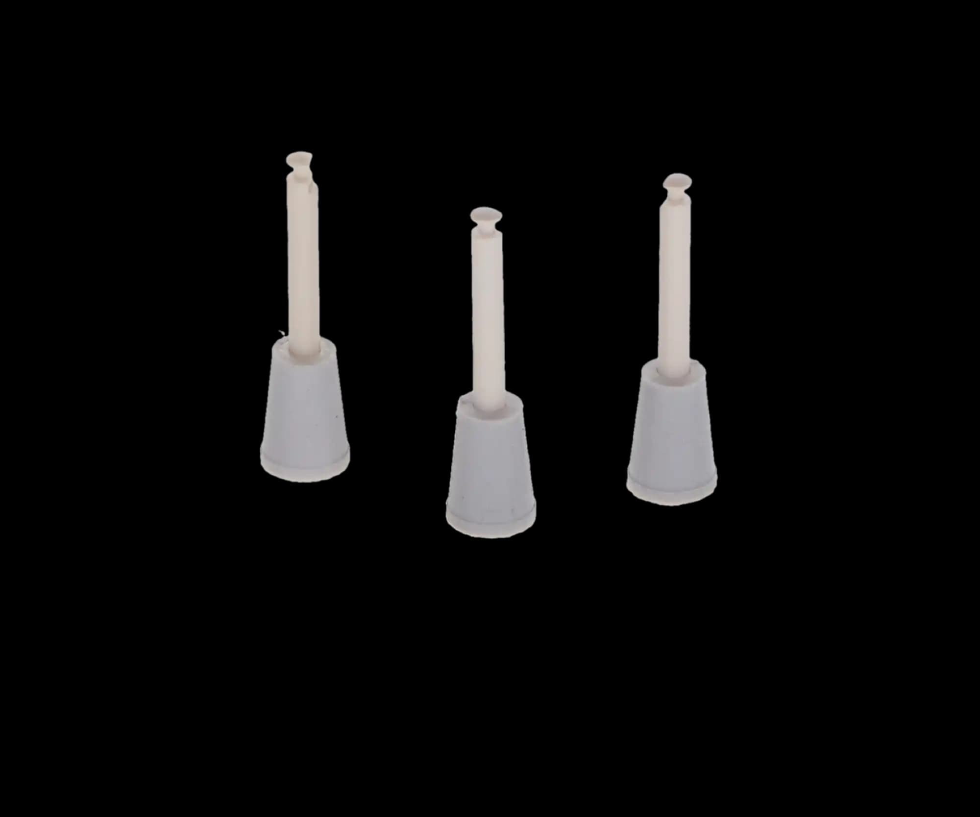 iGlo Disposable One-Step Silicon Polisher Cup Refill, 30/Pk, PG-02 thumbnail 3