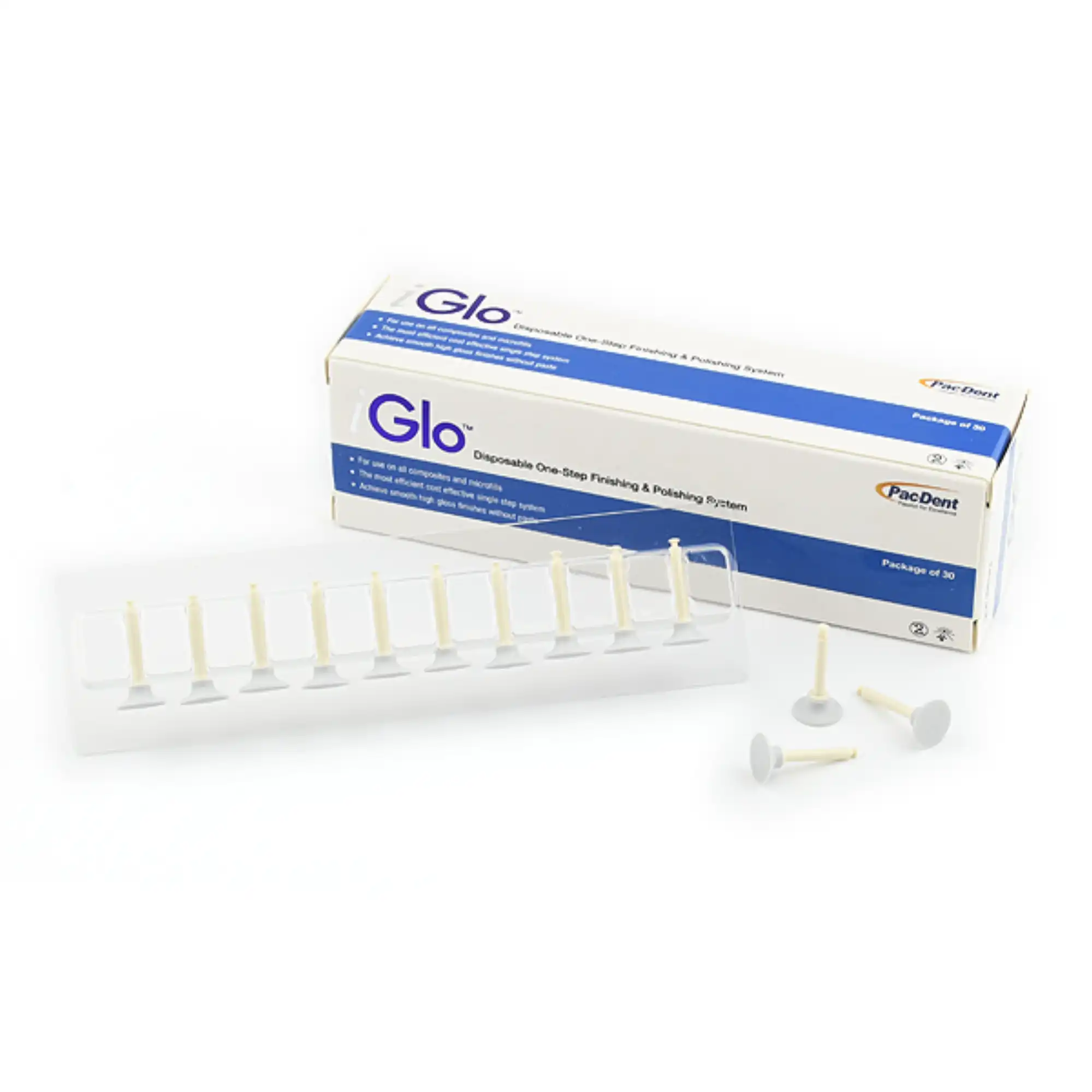 iGlo Silicone Polisher Disc Refill Kit, 30/Pk, PG-03 thumbnail 2