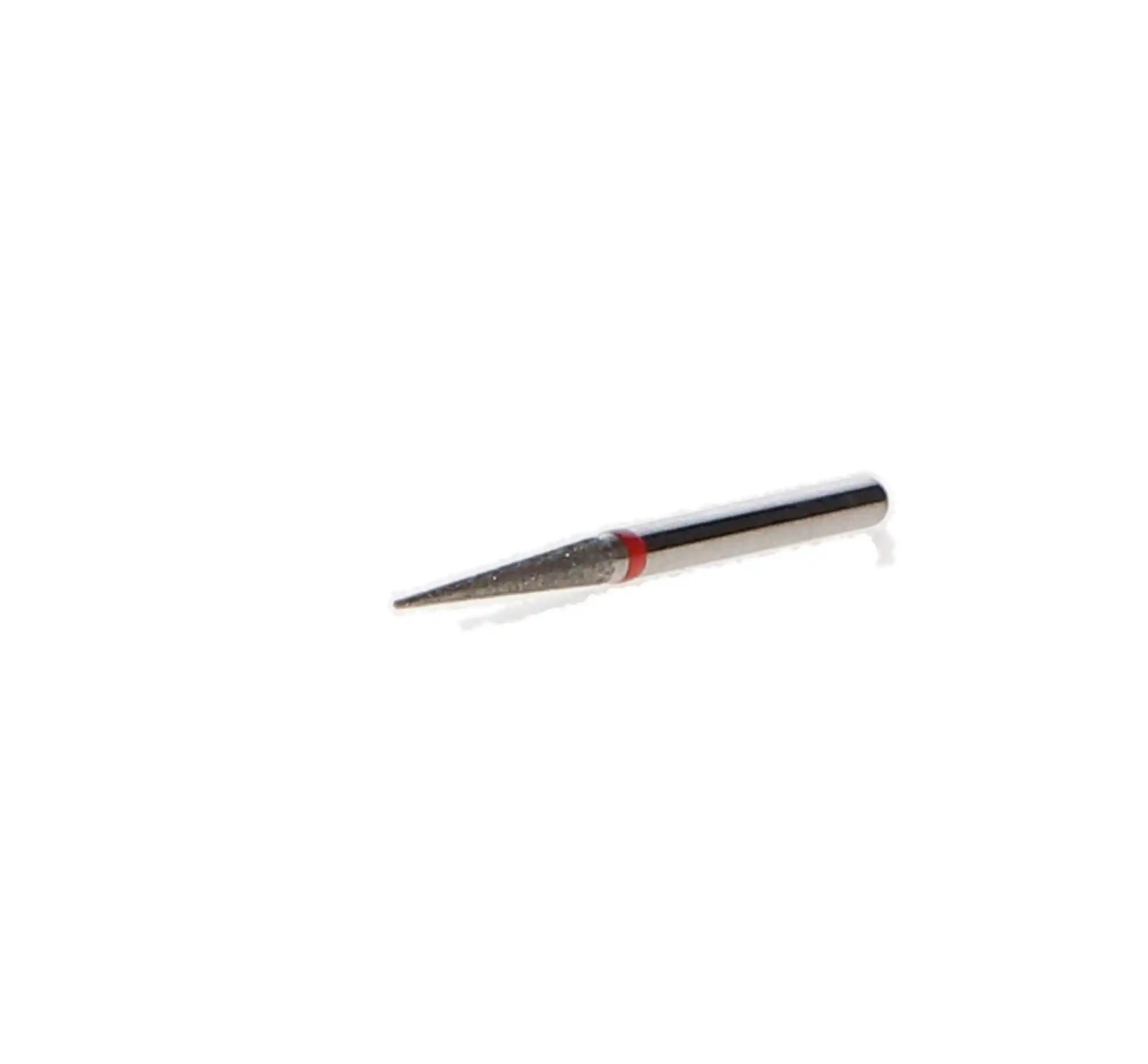 NTI Diamond Bur, FG, Needle, #F859-016, 1.6 mm, Fine Grit, Red Ring, 5/Pk thumbnail 2