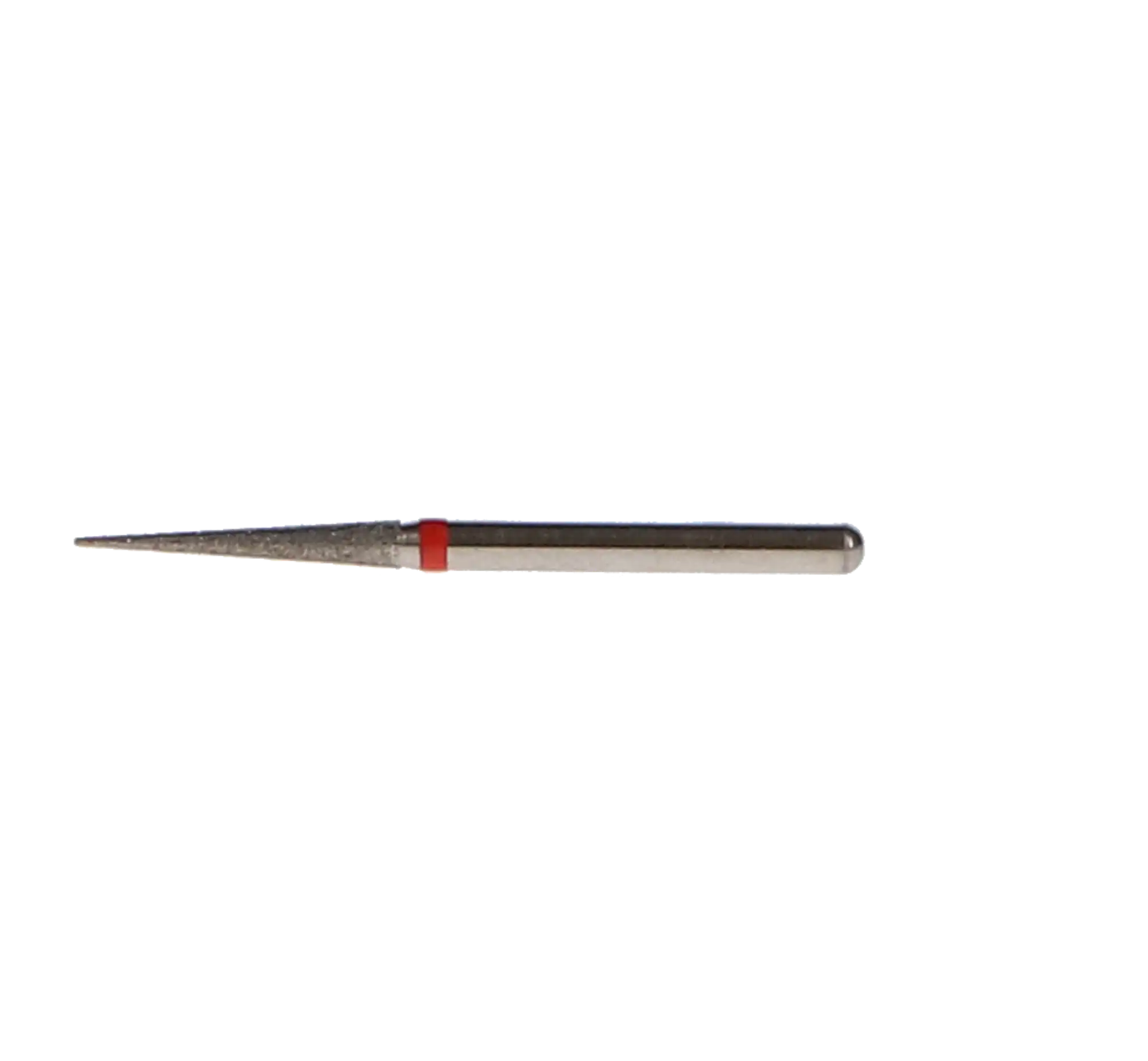 NTI Diamond Bur, FG, Needle, #F859-016, 1.6 mm, Fine Grit, Red Ring, 5/Pk thumbnail 6