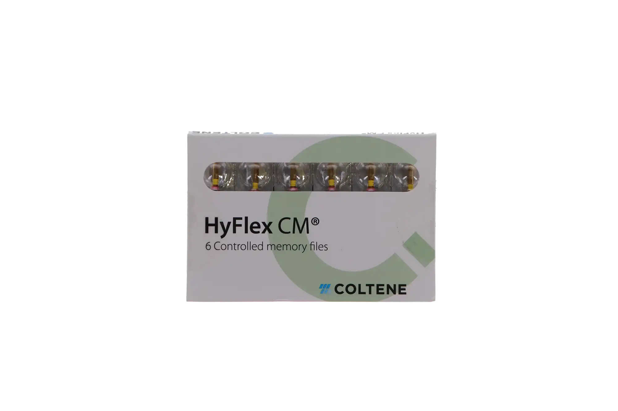 HyFlex CM Controlled Memory NiTi Rotary Files, .06 Taper, #20, 21mm, Yellow, 6/Pk, H8210620 thumbnail 4